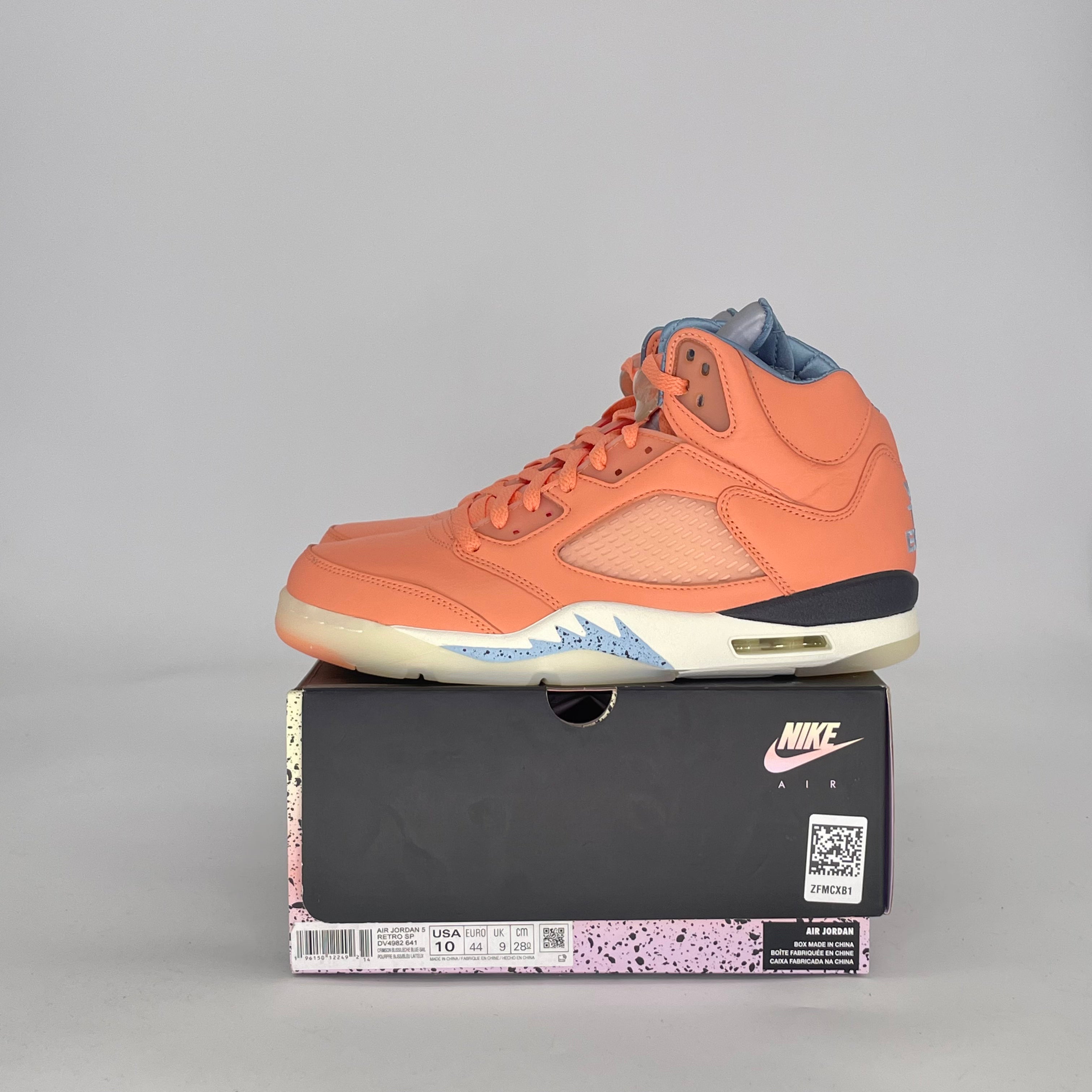 AIR JORDAN 5 DJ KHALED WE THE BEST CRIMSON BLISS DV4982-641 SIZE 10/11.5W