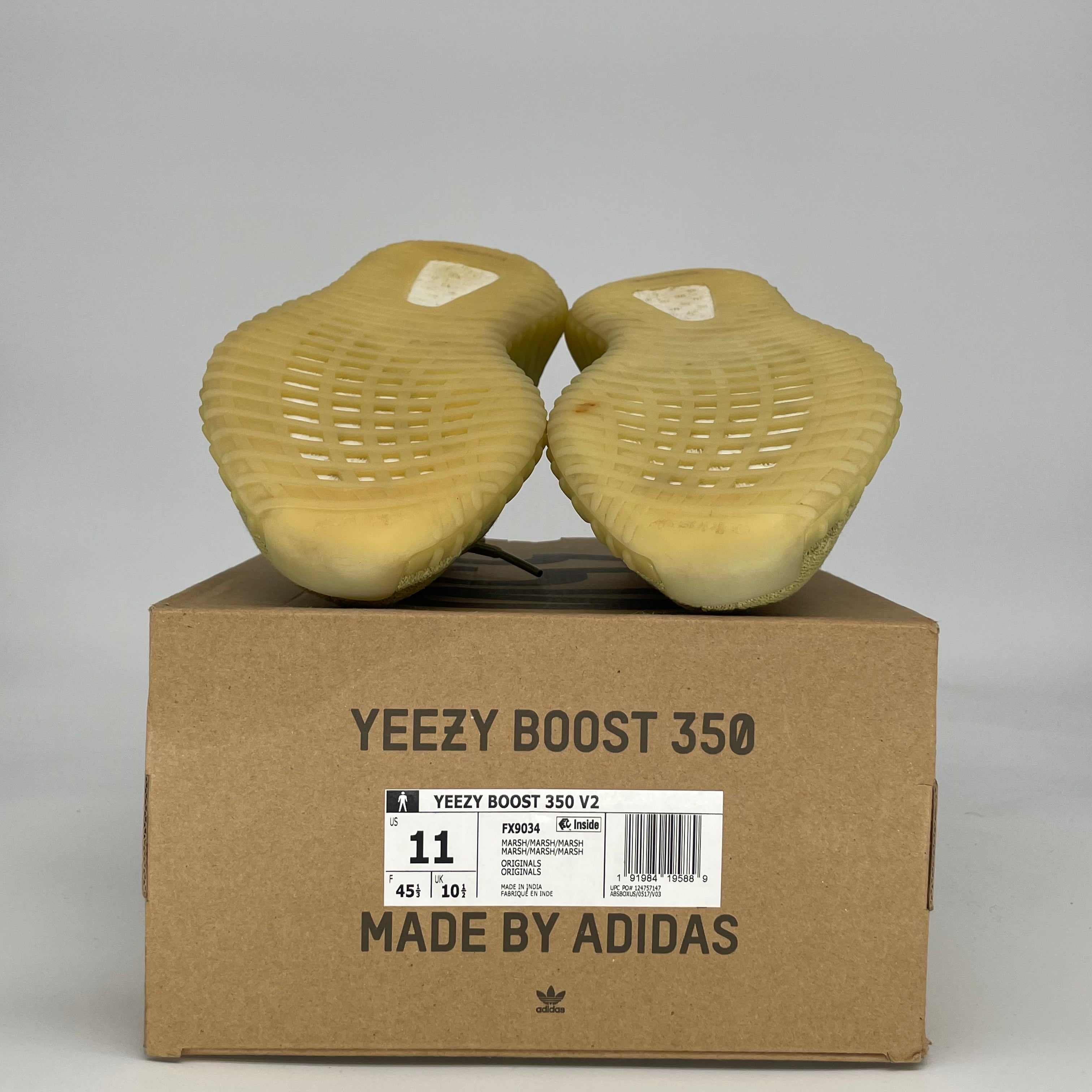 ADIDAS YEEZY BOOST 350 V2 MARSH FX9034 SIZE 11/12.5W