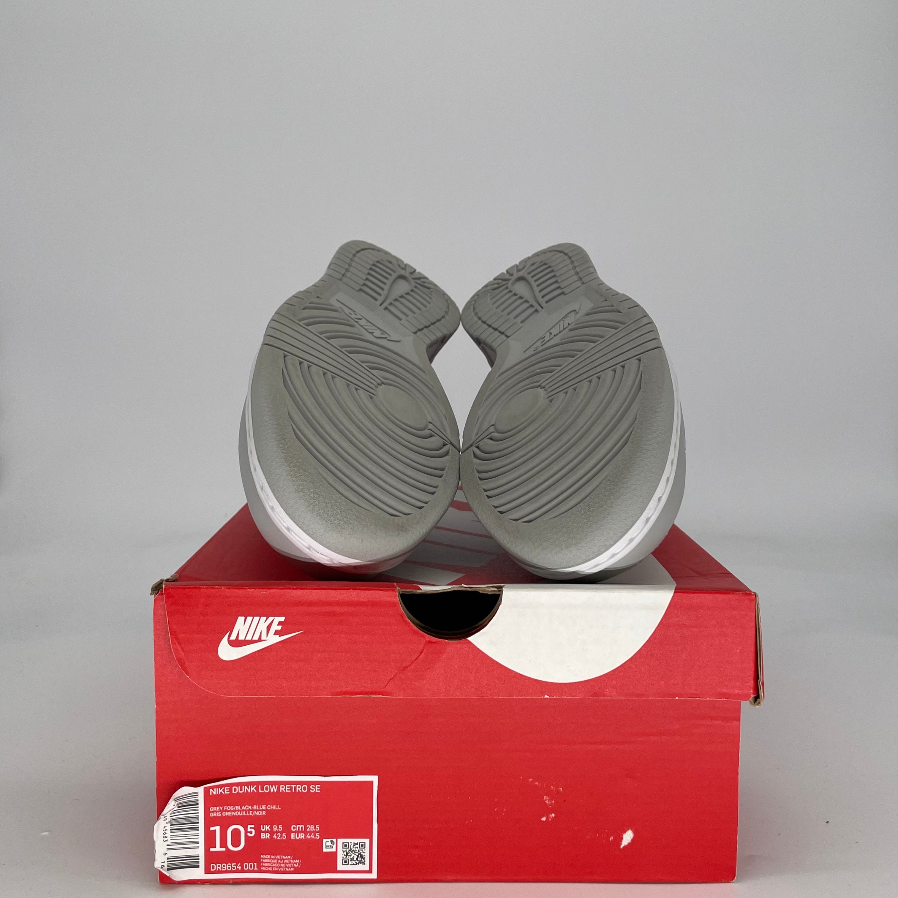 NIKE DUNK LOW LOTTERY PACK GREY FOG DR9654-001 SIZE 10.5/12W