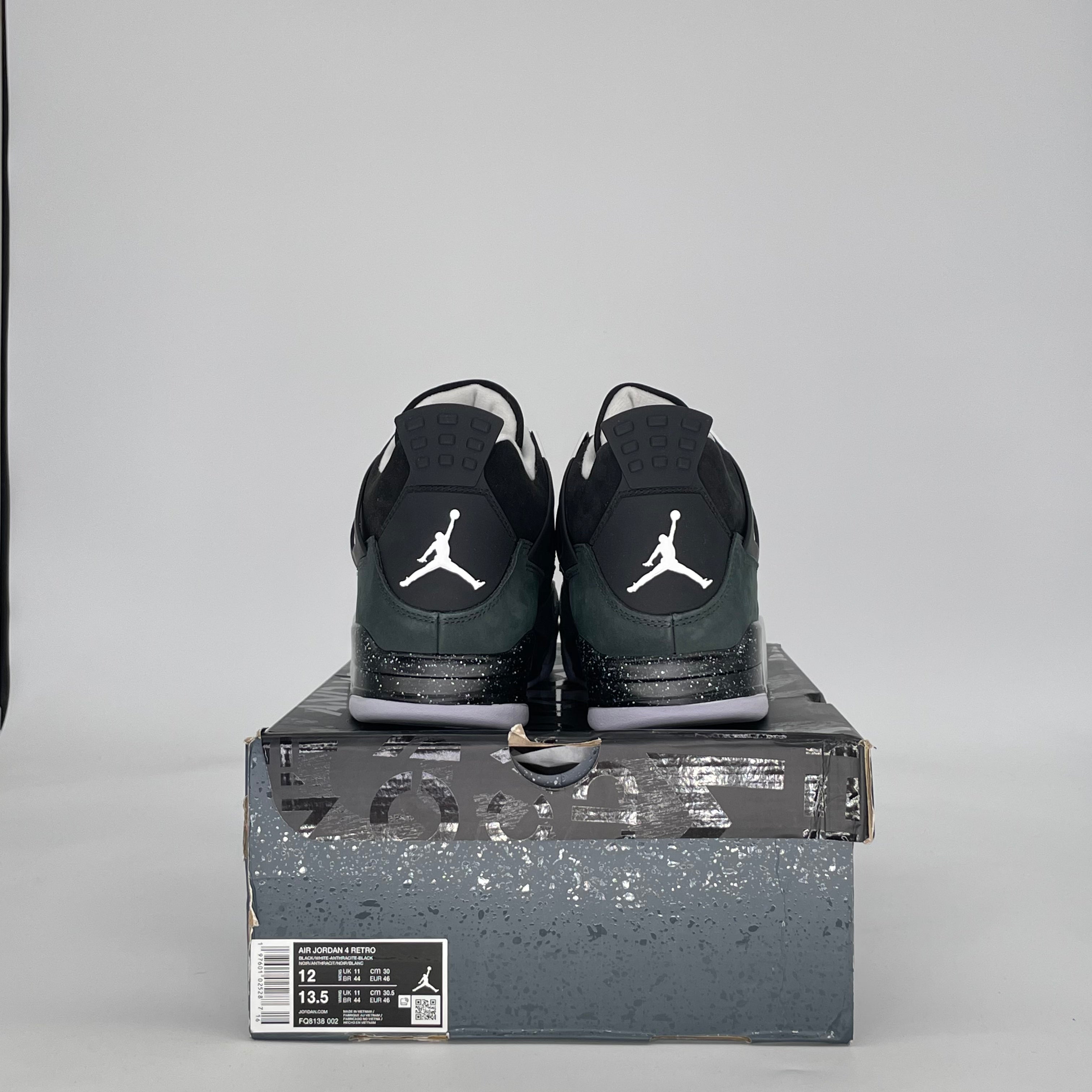 AIR JORDAN 4 FEAR (2024) FQ8138-002 SIZE 12/13.5W