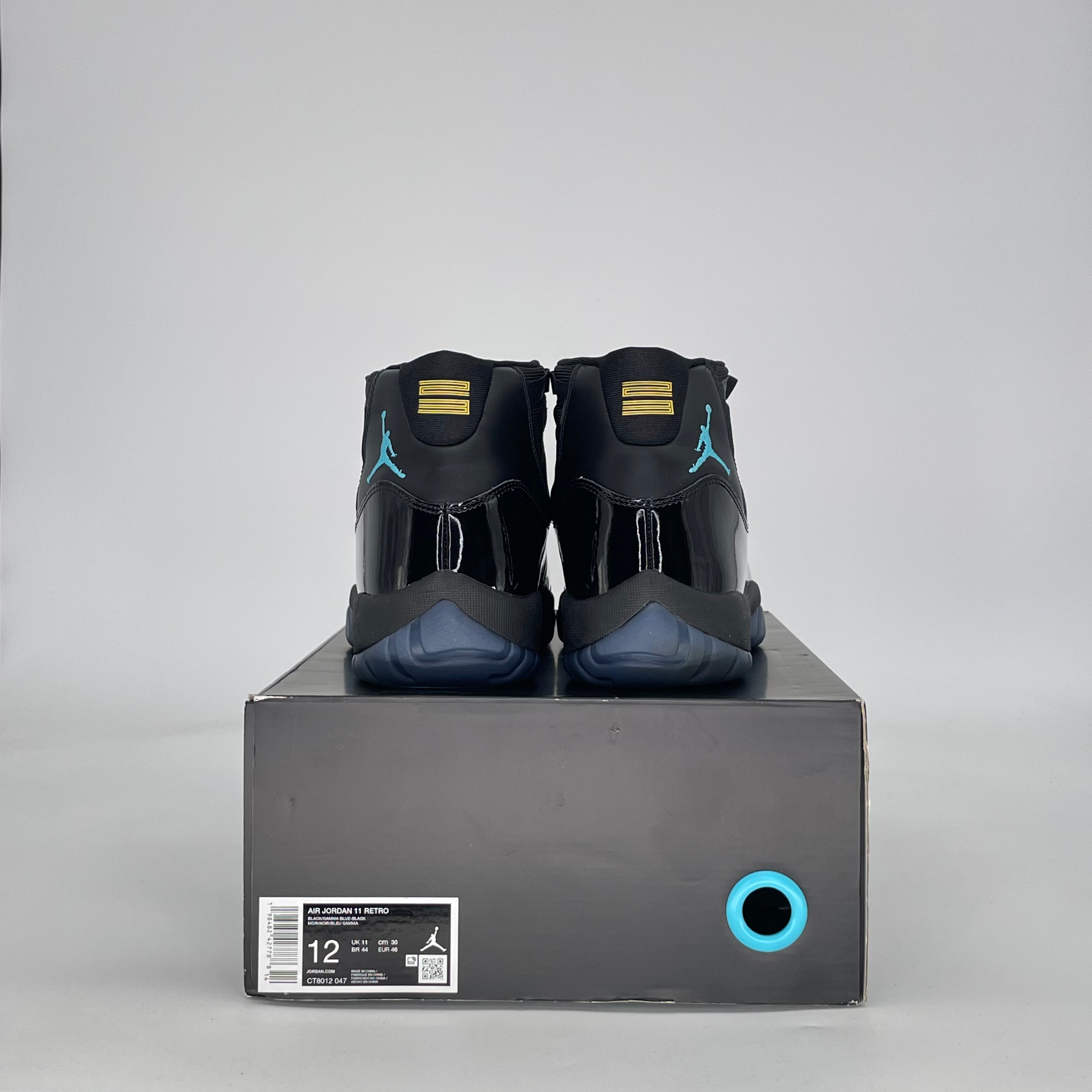 AIR JORDAN 11 GAMMA BLUE CT8012-047 SIZE 12/13.5W