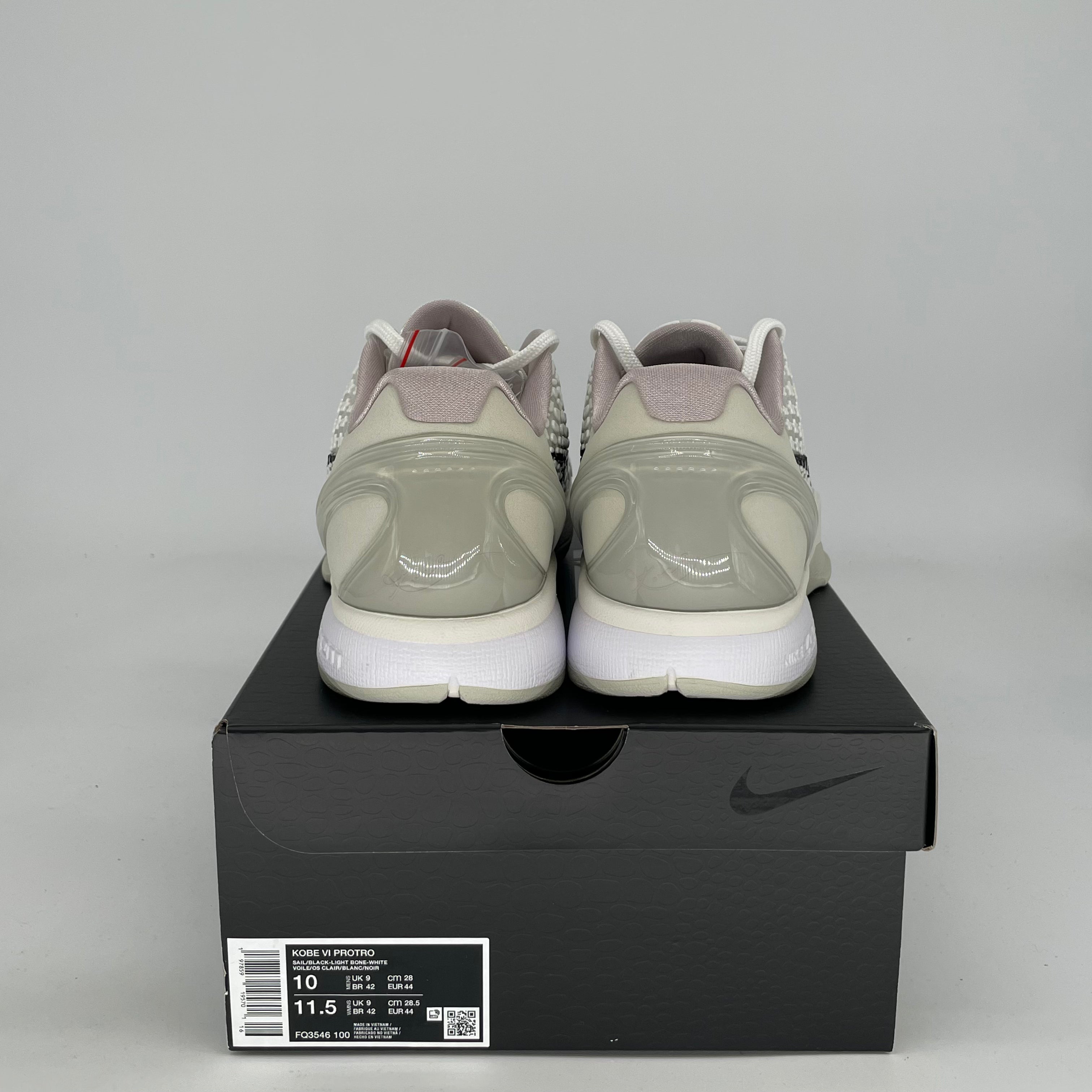 NIKE KOBE 6 PROTRO SAIL ALL STAR FQ3546-100 SIZE 10/11.5W