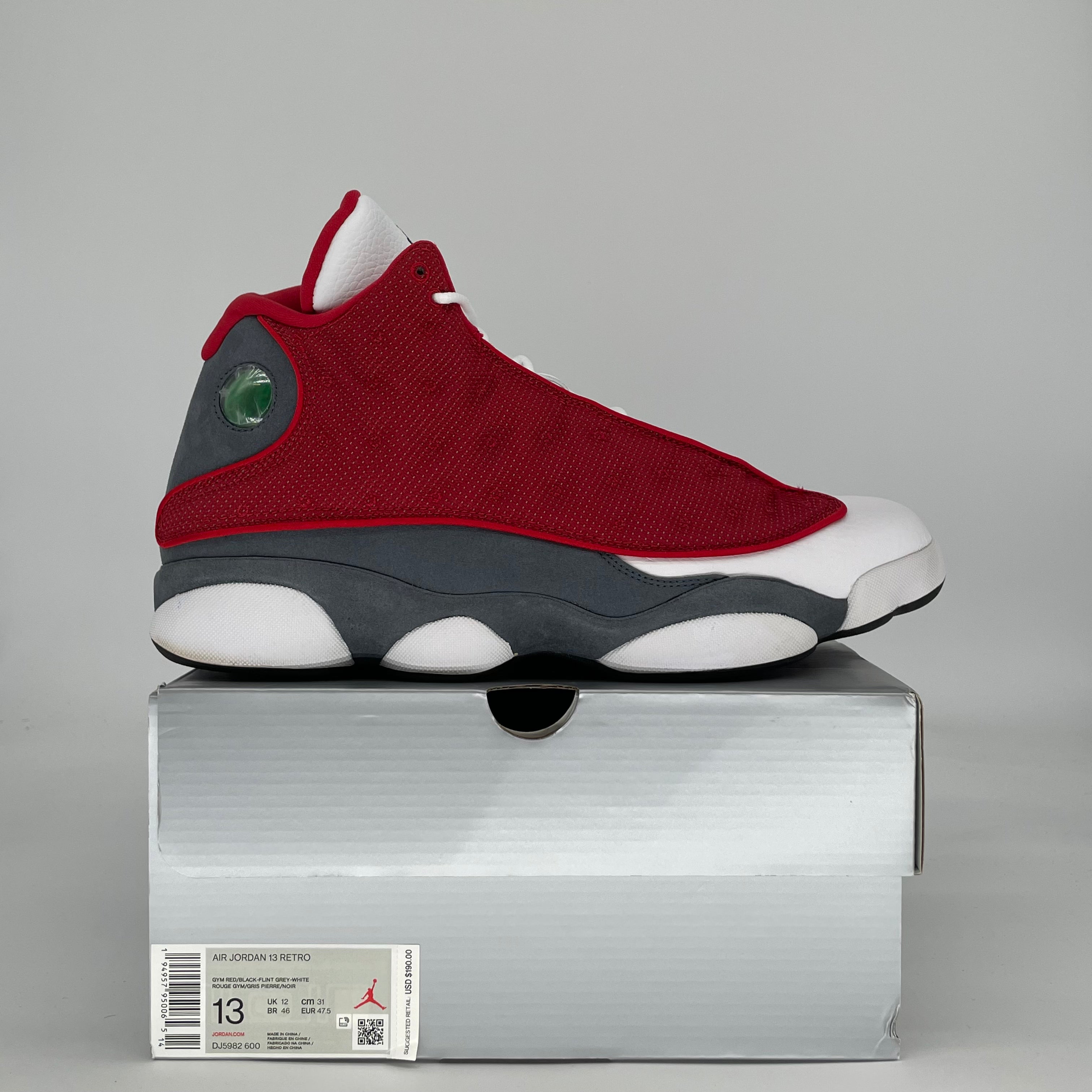AIR JORDAN 13 RED FLINT DJ5982-600 SIZE 13/14.5W