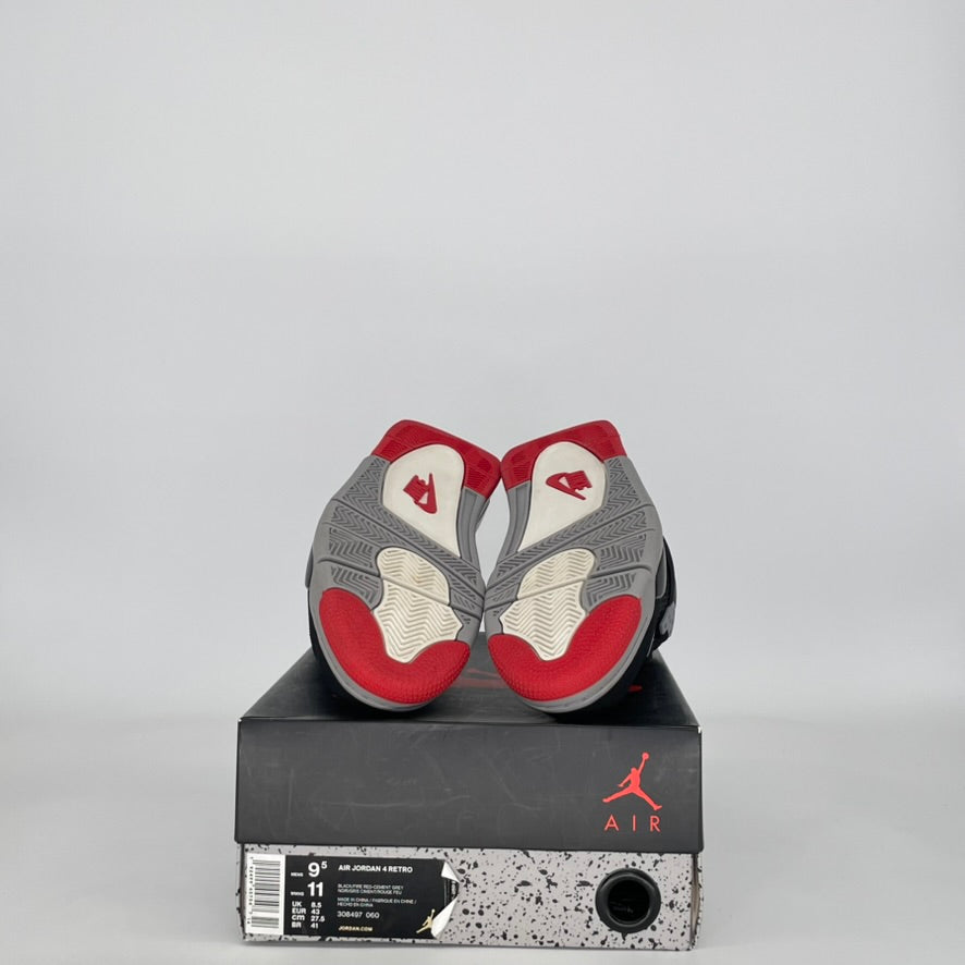 AIR JORDAN 4 BRED (2019) 308497-060 SIZE 9.5/11W