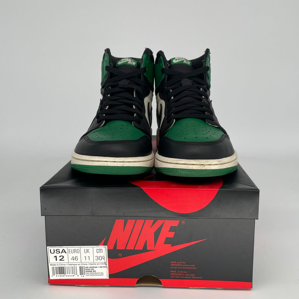 Jordan 1 Retro High Pine Green