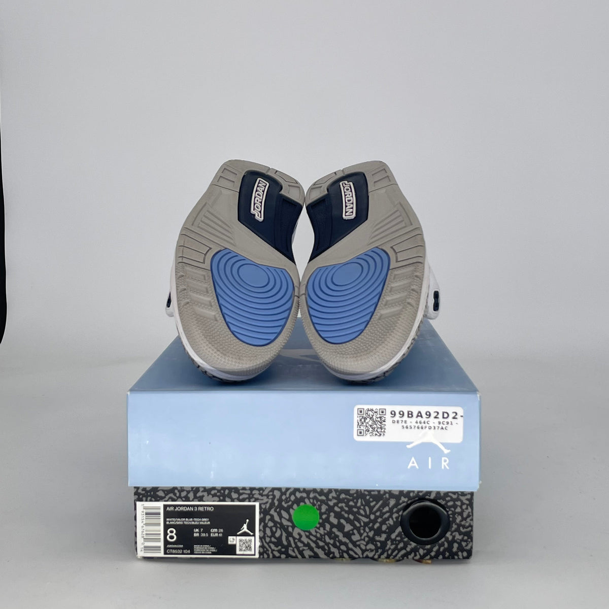 Jordan 3 Retro UNC (2020)