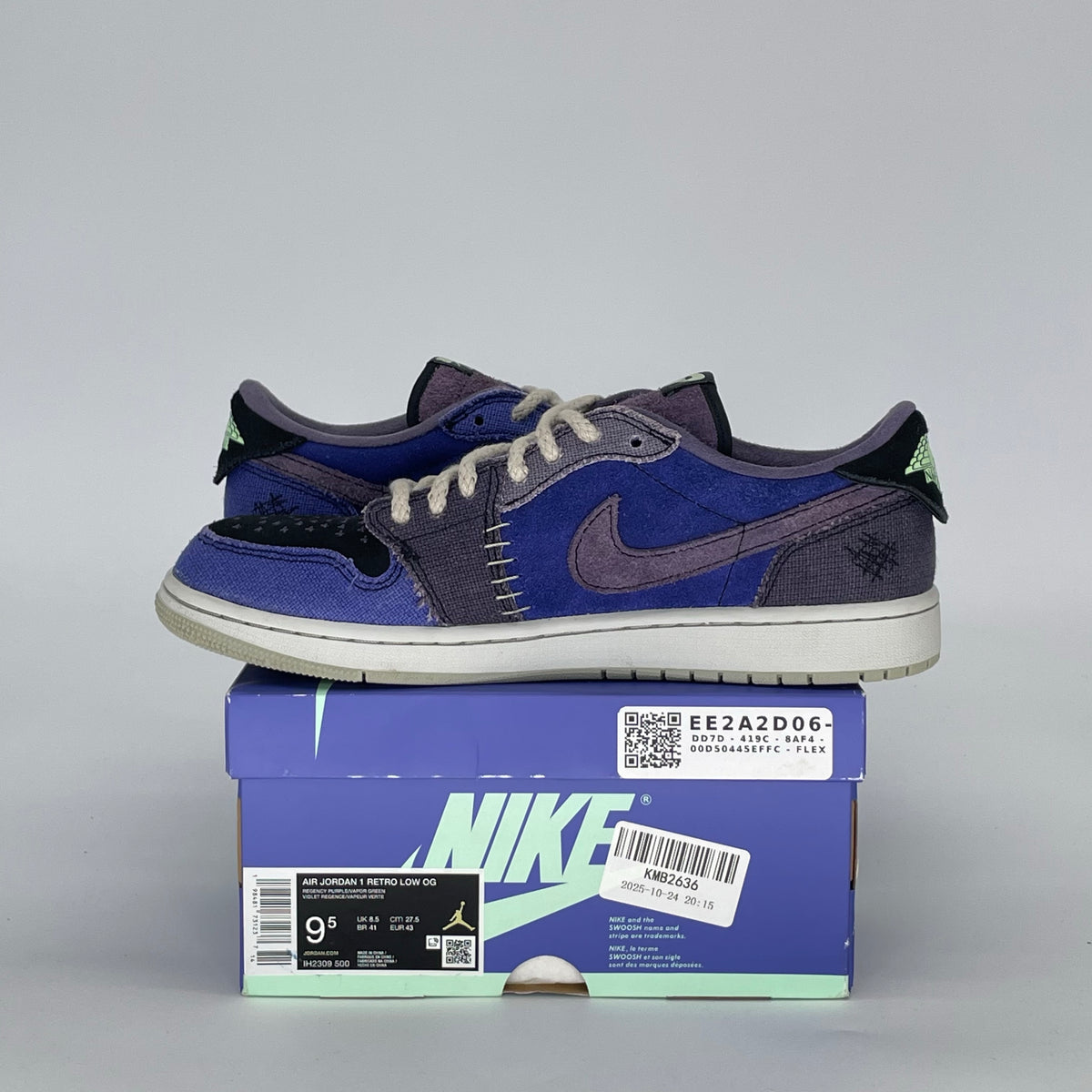 Jordan 1 Retro Low OG Zion Williamson Voodoo Alternate