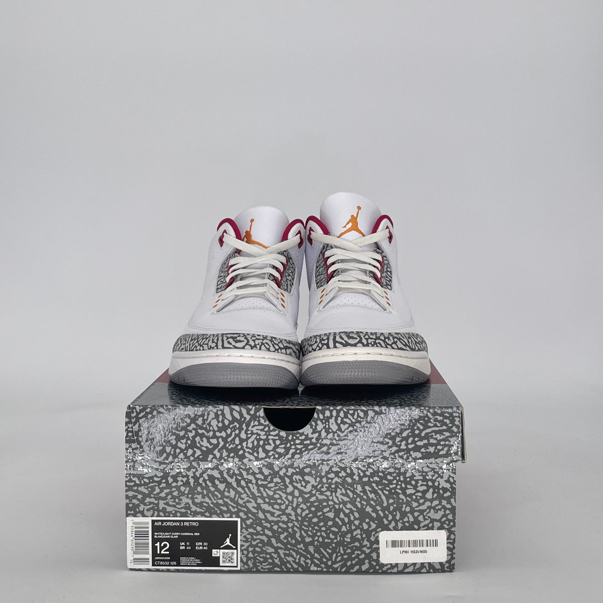 Jordan 3 Retro Cardinal Red