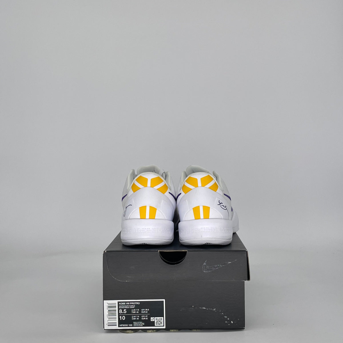 Nike Kobe 8 Protro Lakers Home
