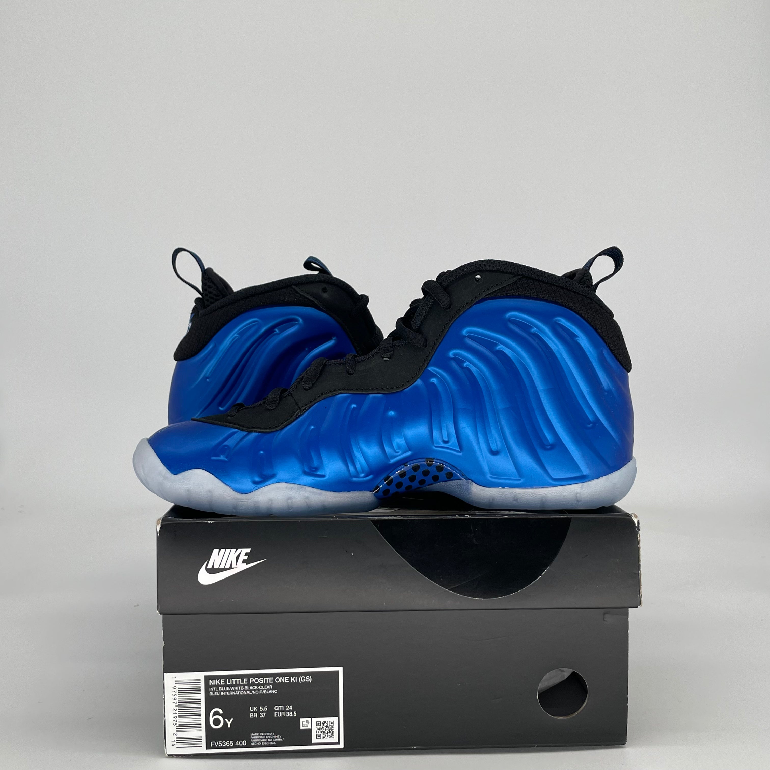 NIKE LITTLE POSITE ONE INTERNATIONAL BLUE FV5365-400 SIZE 6/7.5W