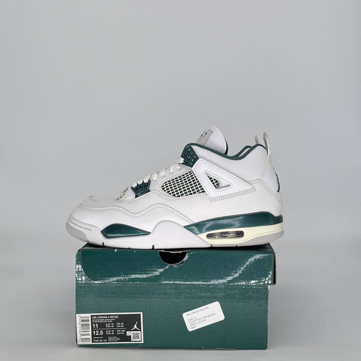 Jordan 4 Retro Oxidized Green