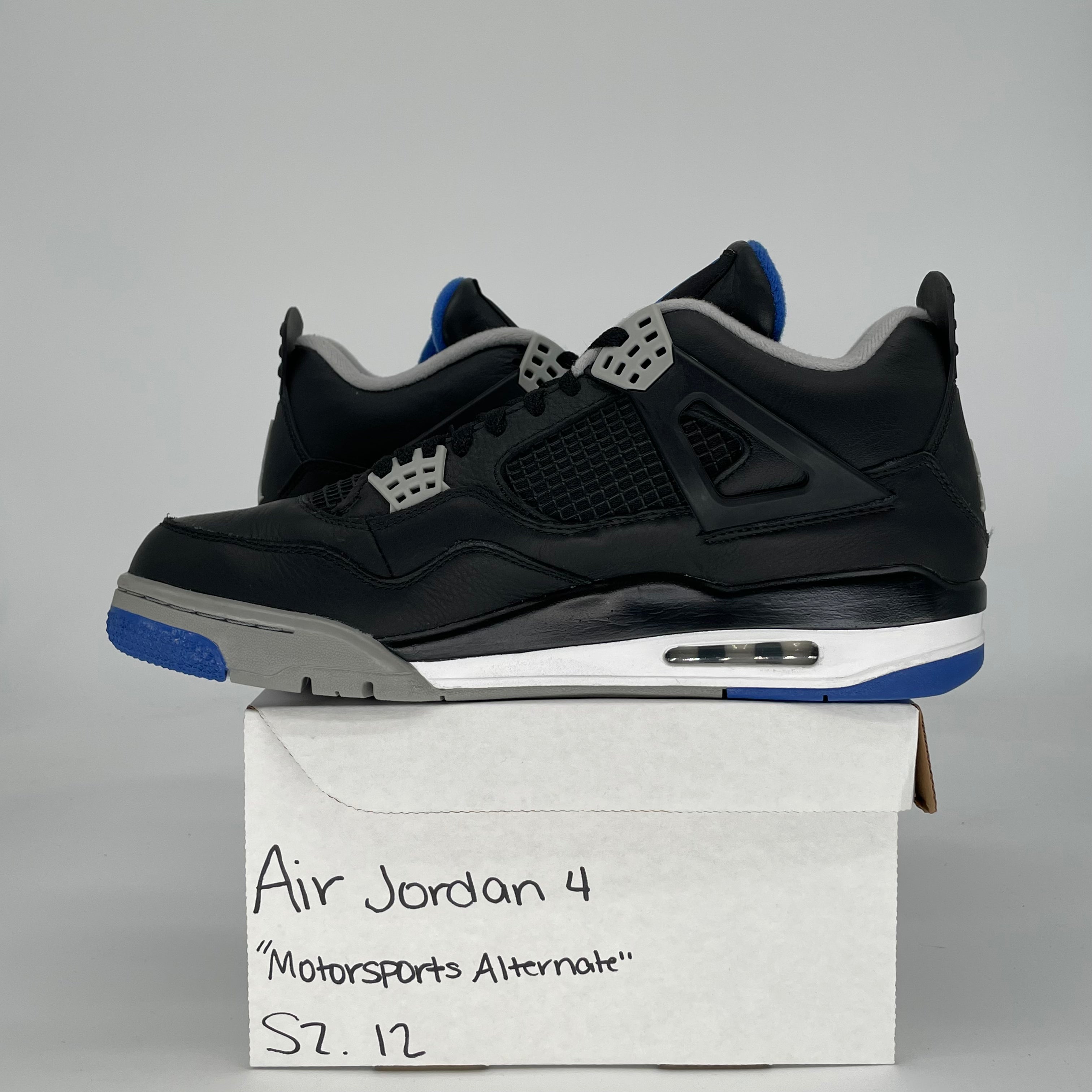 AIR JORDAN 4 MOTORSPORTS ALTERNATE 308497-006 SIZE 12/13.5W