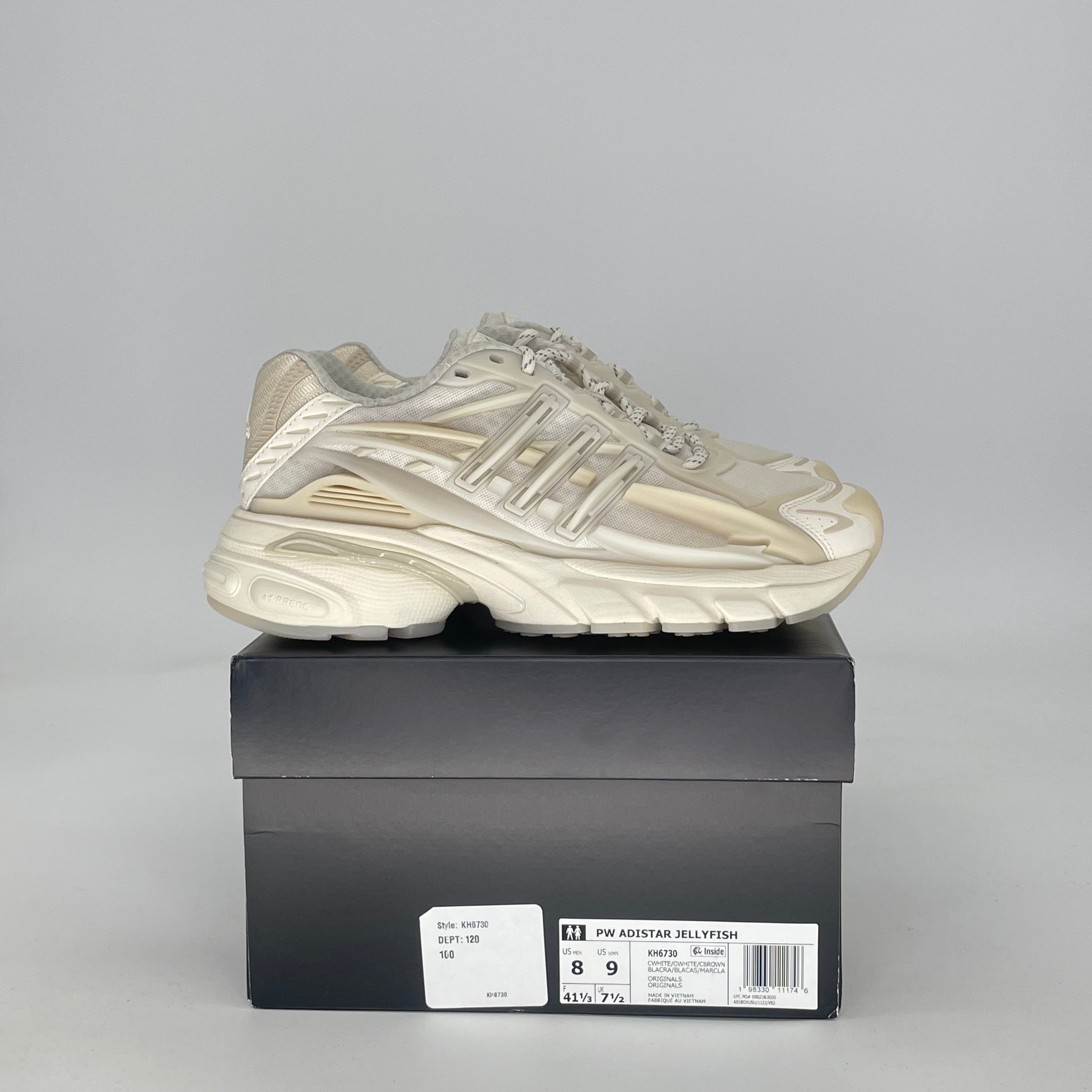 ADIDAS ADISTAR JELLYFISH PHARREL WILLIAMS WHITE KH6730 SIZE 8/9W