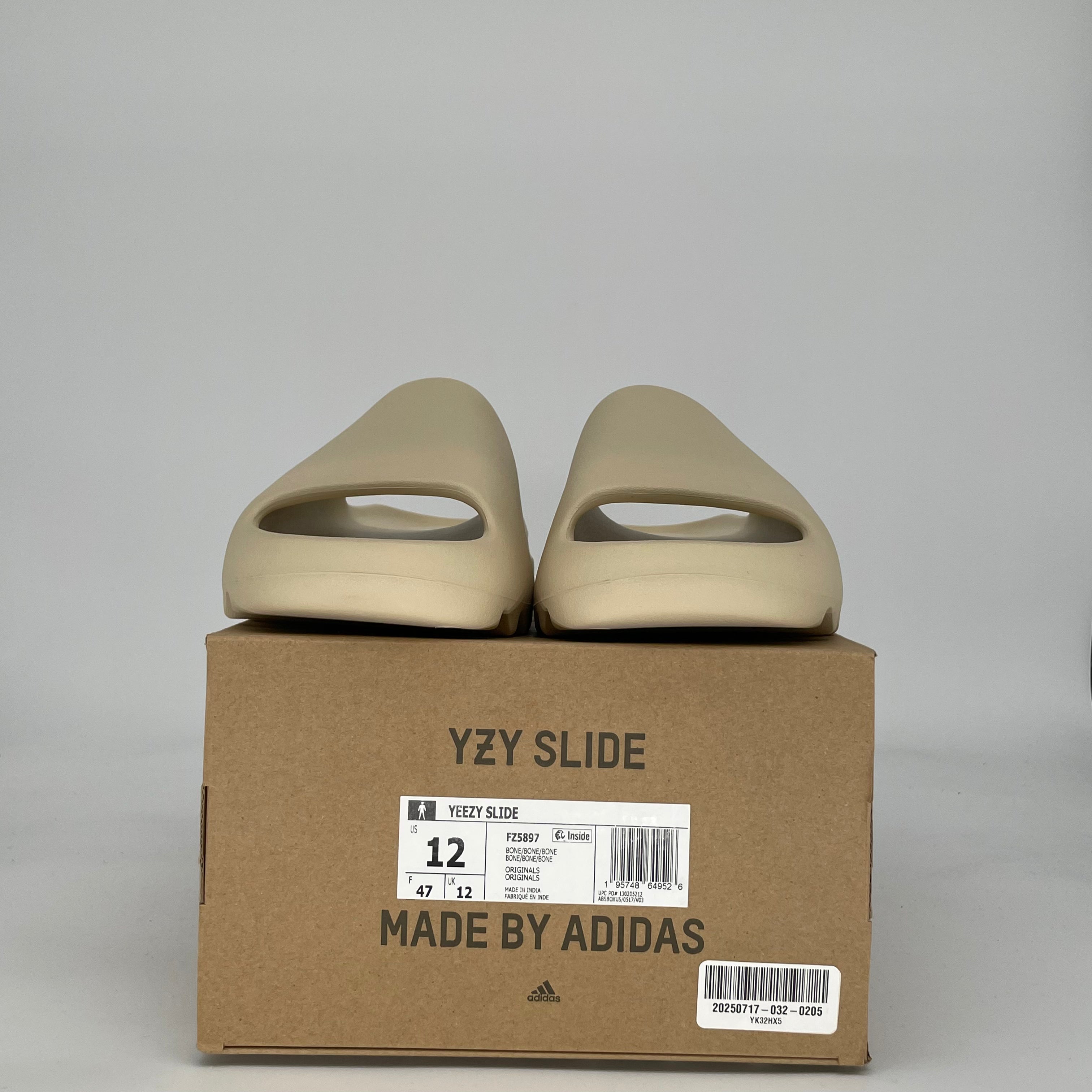 ADIDAS YEEZY SLIDE BONE FZ5897 SIZE 12/13.5W
