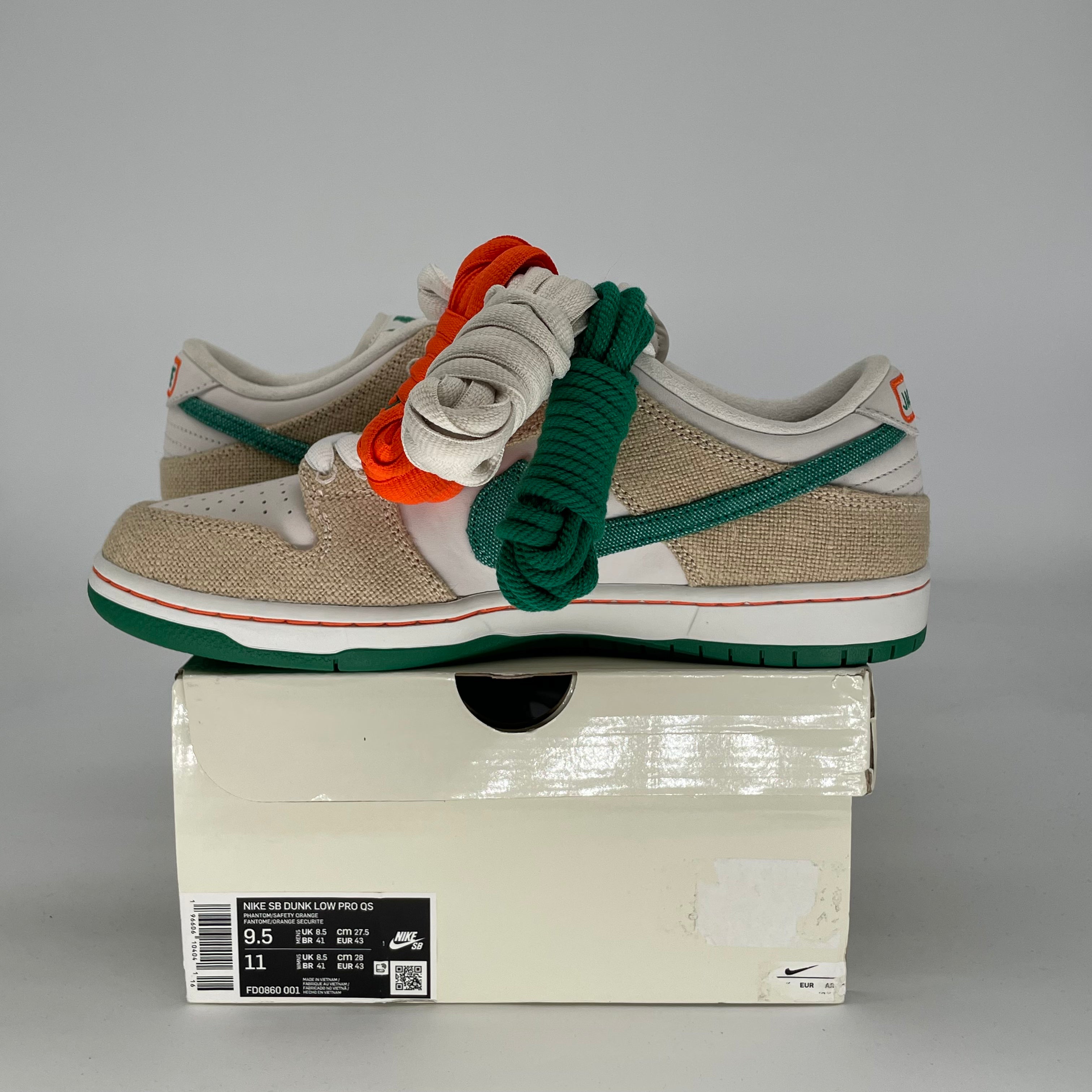 NIKE SB DUNK LOW JARRITOS FD0860-001 SIZE 9.5/11W