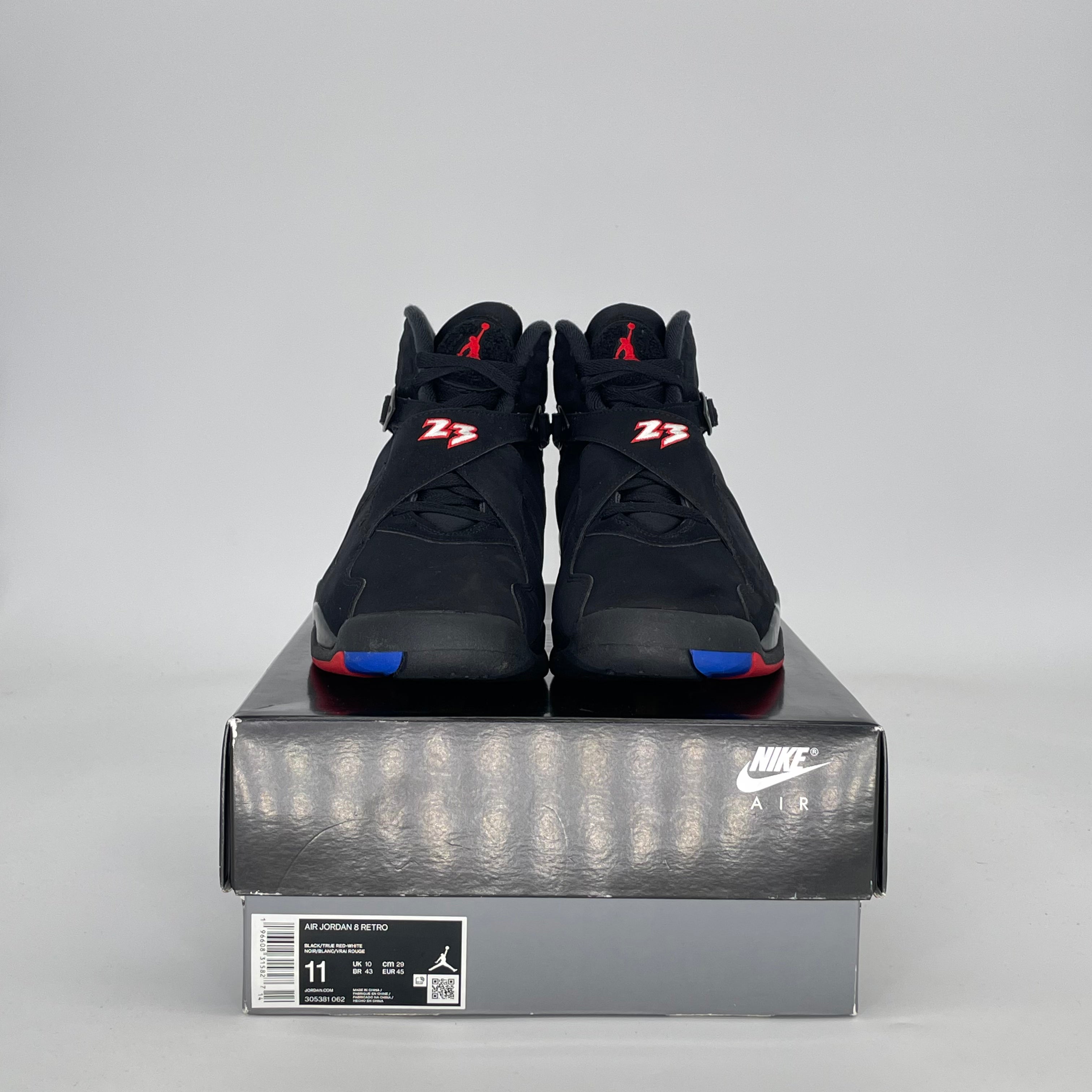 AIR JORDAN 8 PLAYOFF 305381-062 SIZE 11/12.5W