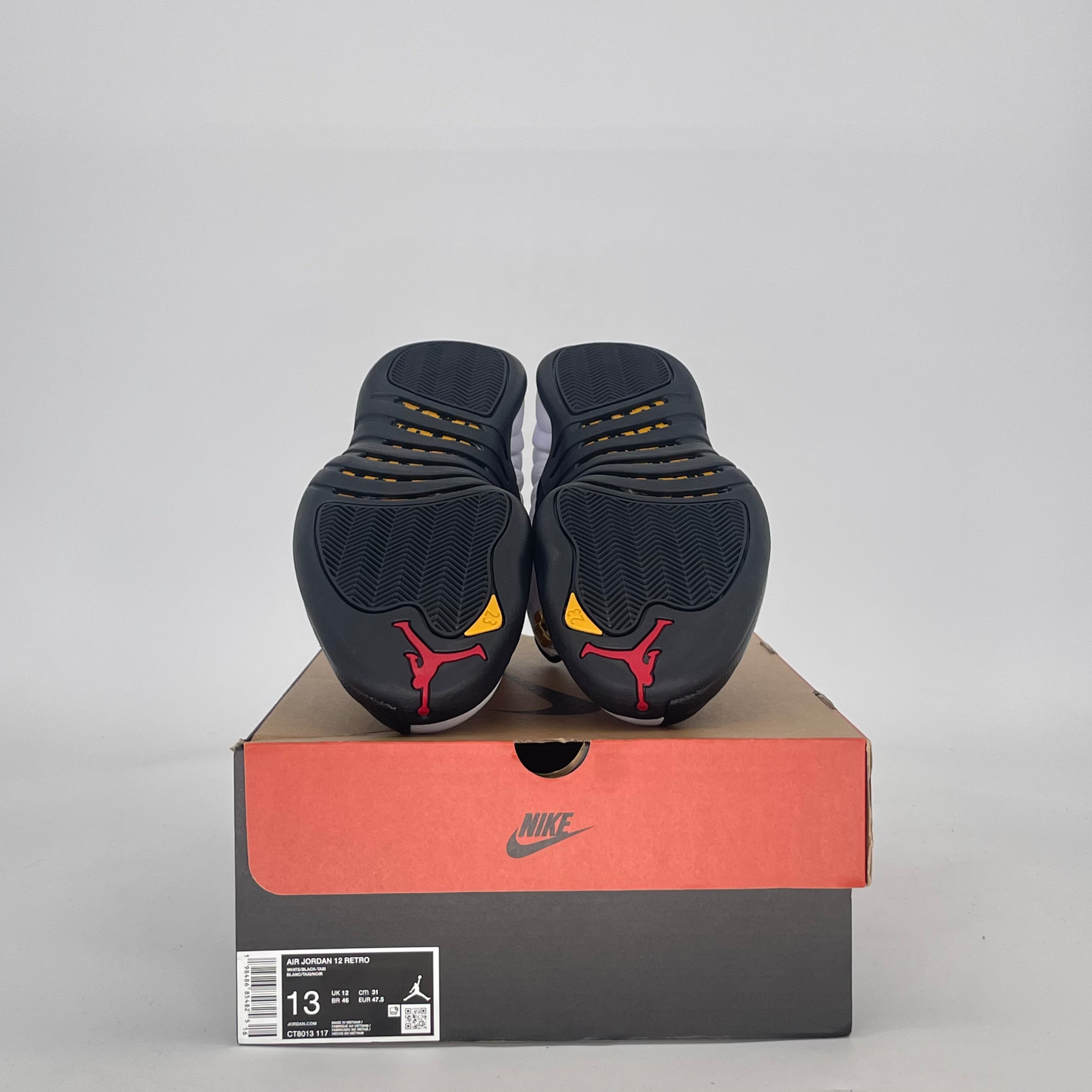 AIR JORDAN 12 TAXI CT8013-117 SIZE 13/14.5W