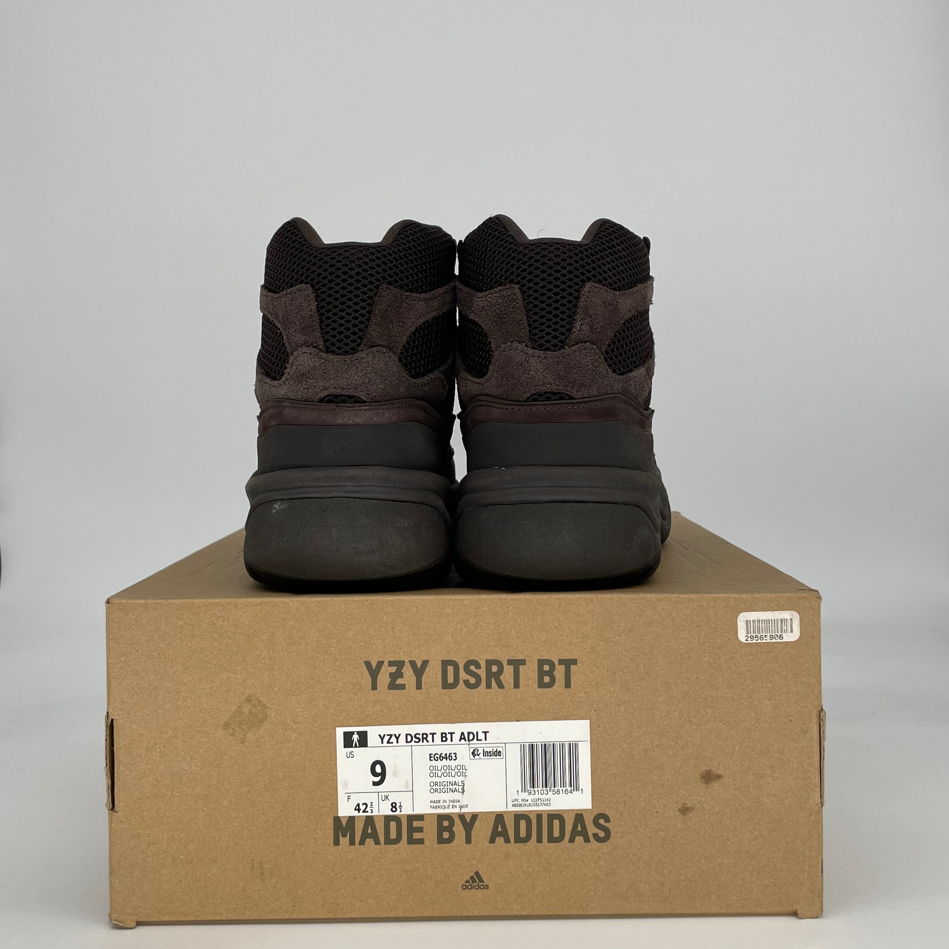 ADIDAS YEEZY DESERT BOOT OIL EG6463 SIZE 9/10.5W