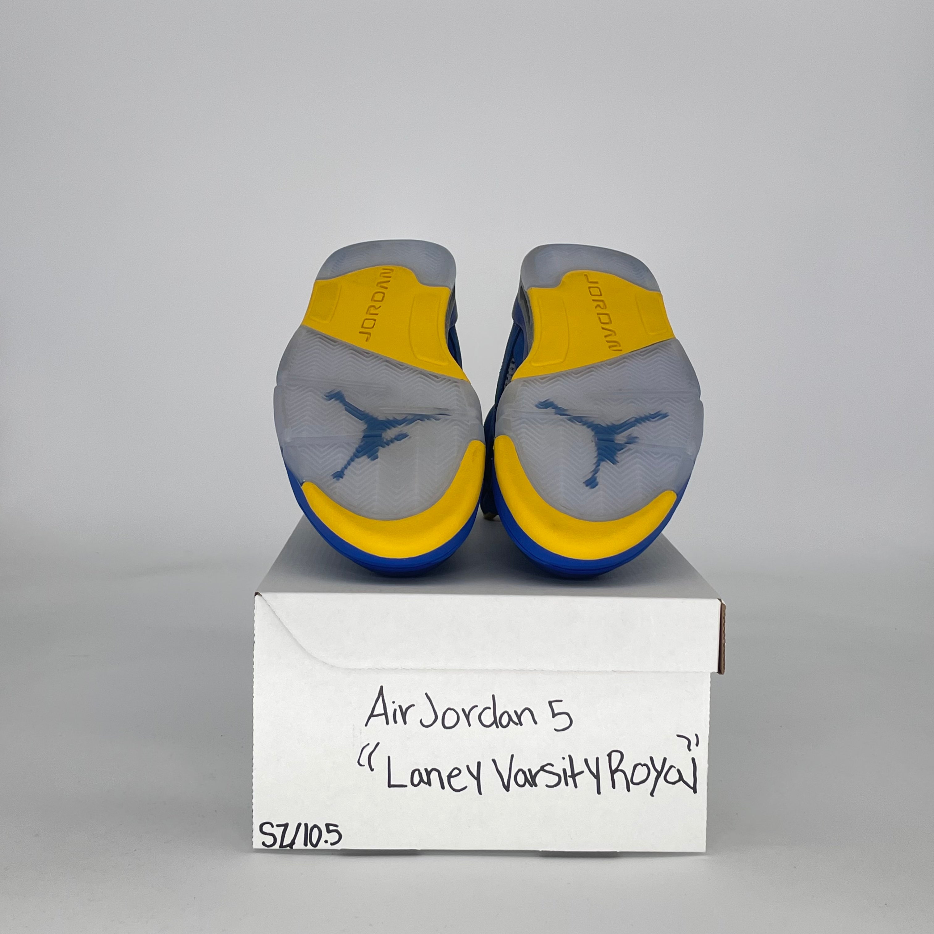 AIR JORDAN 5 LANEY VARSITY ROYAL CD2720-400 SIZE 10.5/12W