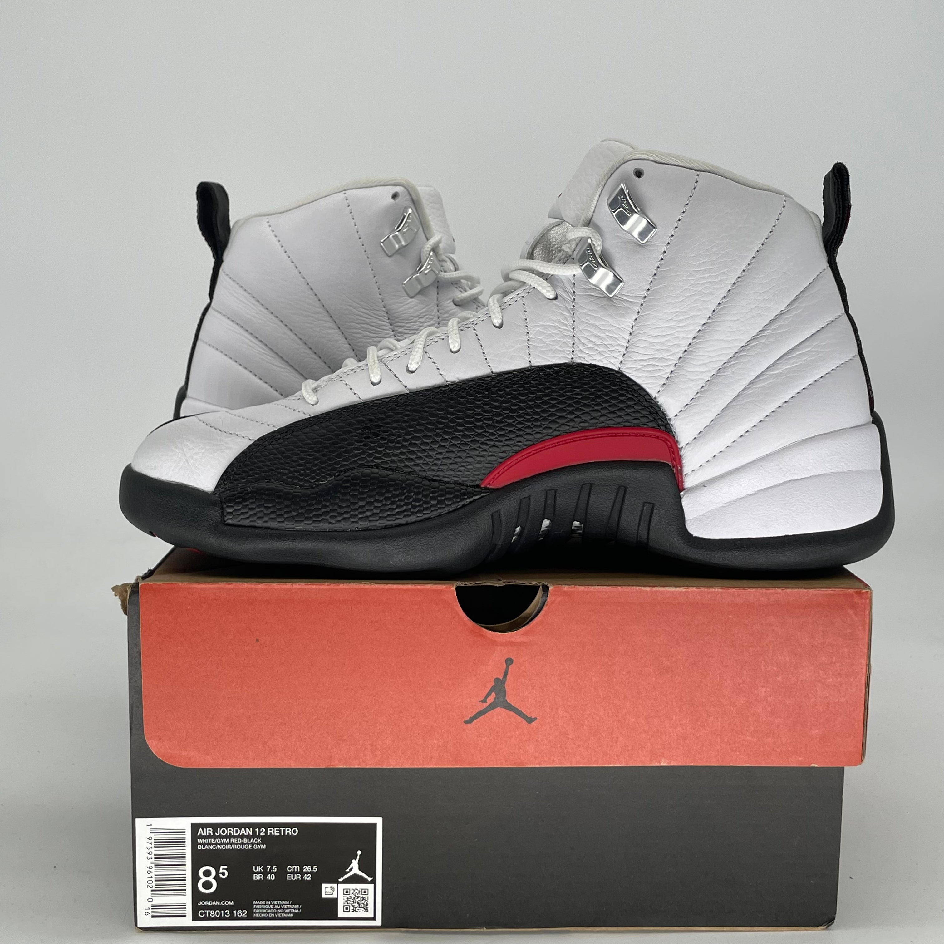 AIR JORDAN 12 TAXI FLIP CT8013-162 SIZE 8.5/10W