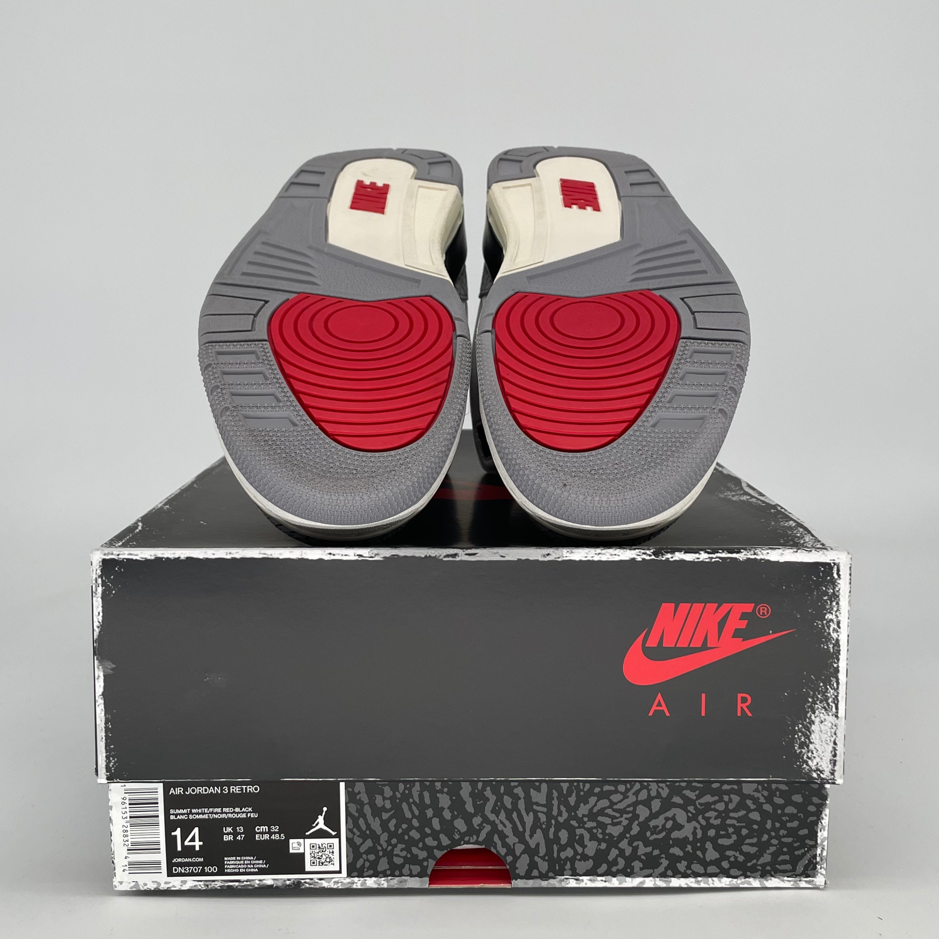 AIR JORDAN 3 WHITE CEMENT REIMAGINED DN3707-100 SIZE 14/15.5W