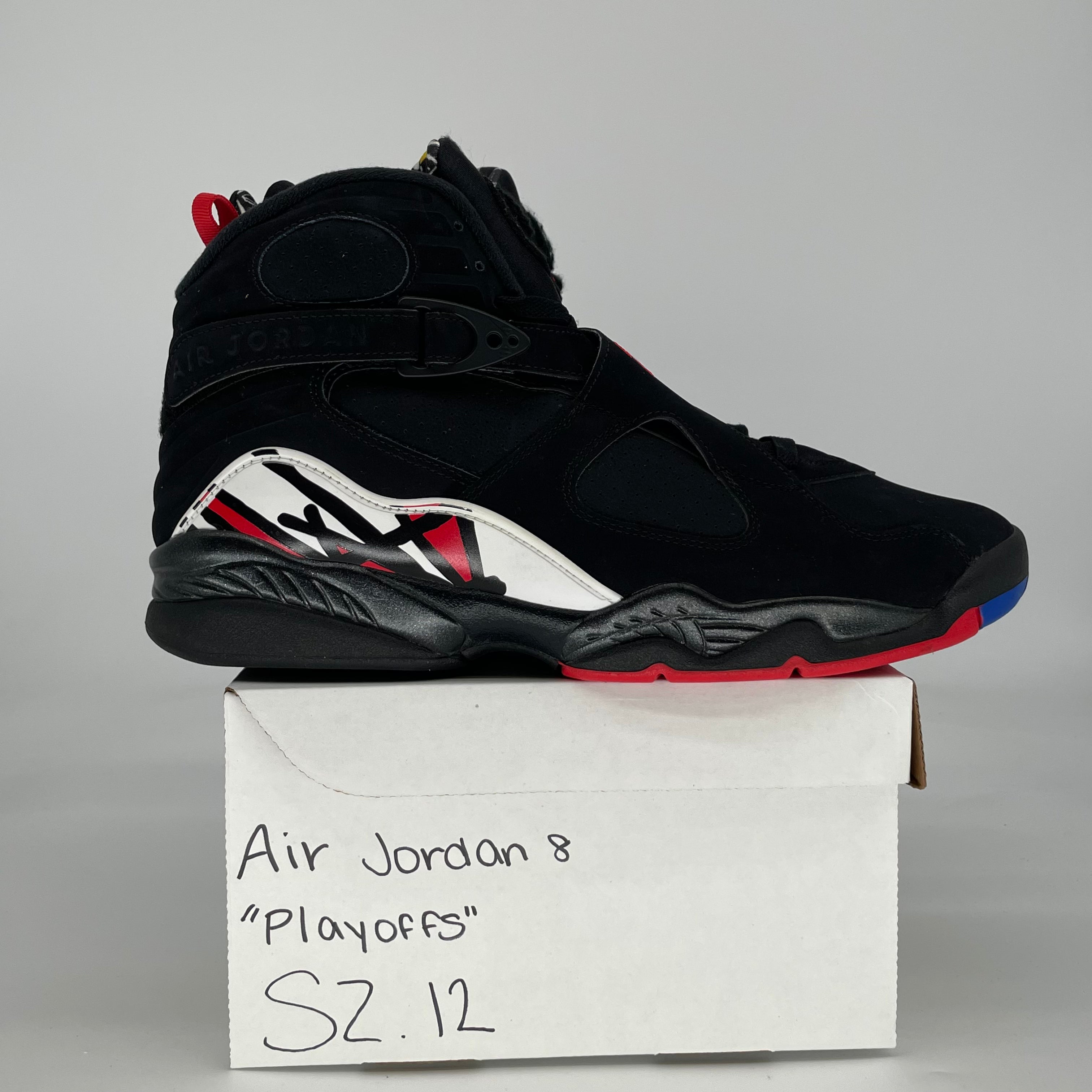 AIR JORDAN 8 PLAYOFFS 305381-062 SIZE 12/13.5W
