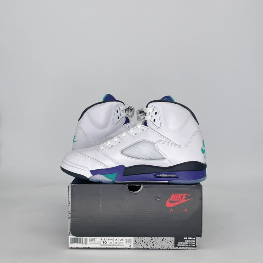 AIR JORDAN 5 GRAPE HQ7978-100 SIZE 10/11.5W