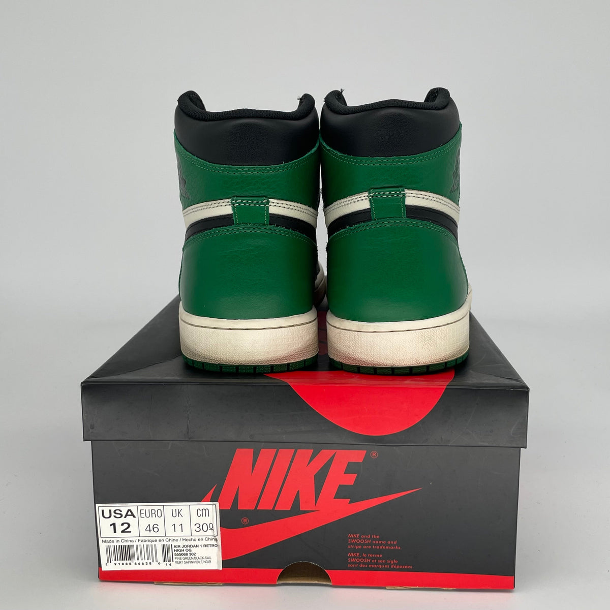 Jordan 1 Retro High Pine Green