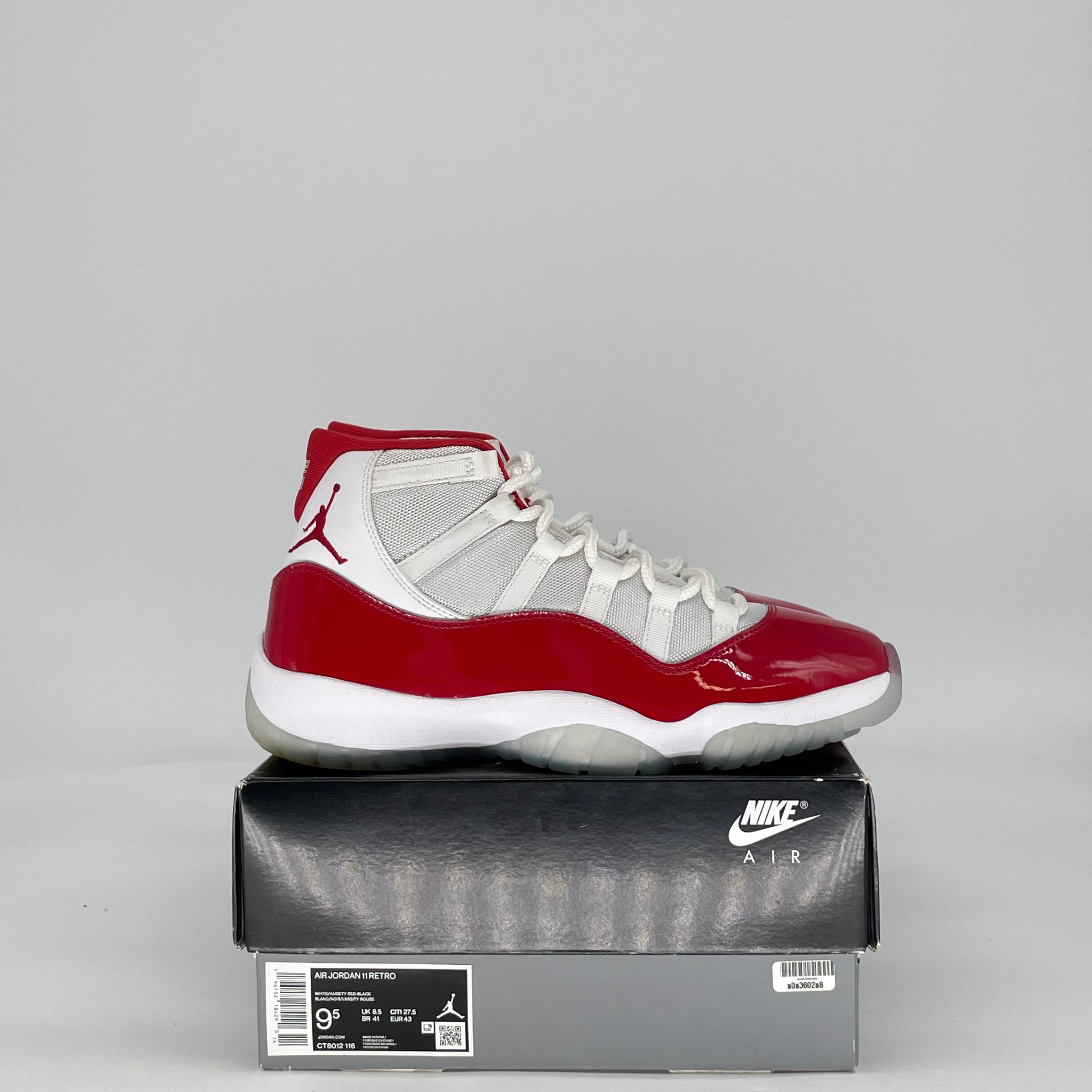 AIR JORDAN 11 CHERRY (2022) CT8012-116 SIZE 9.5/11W