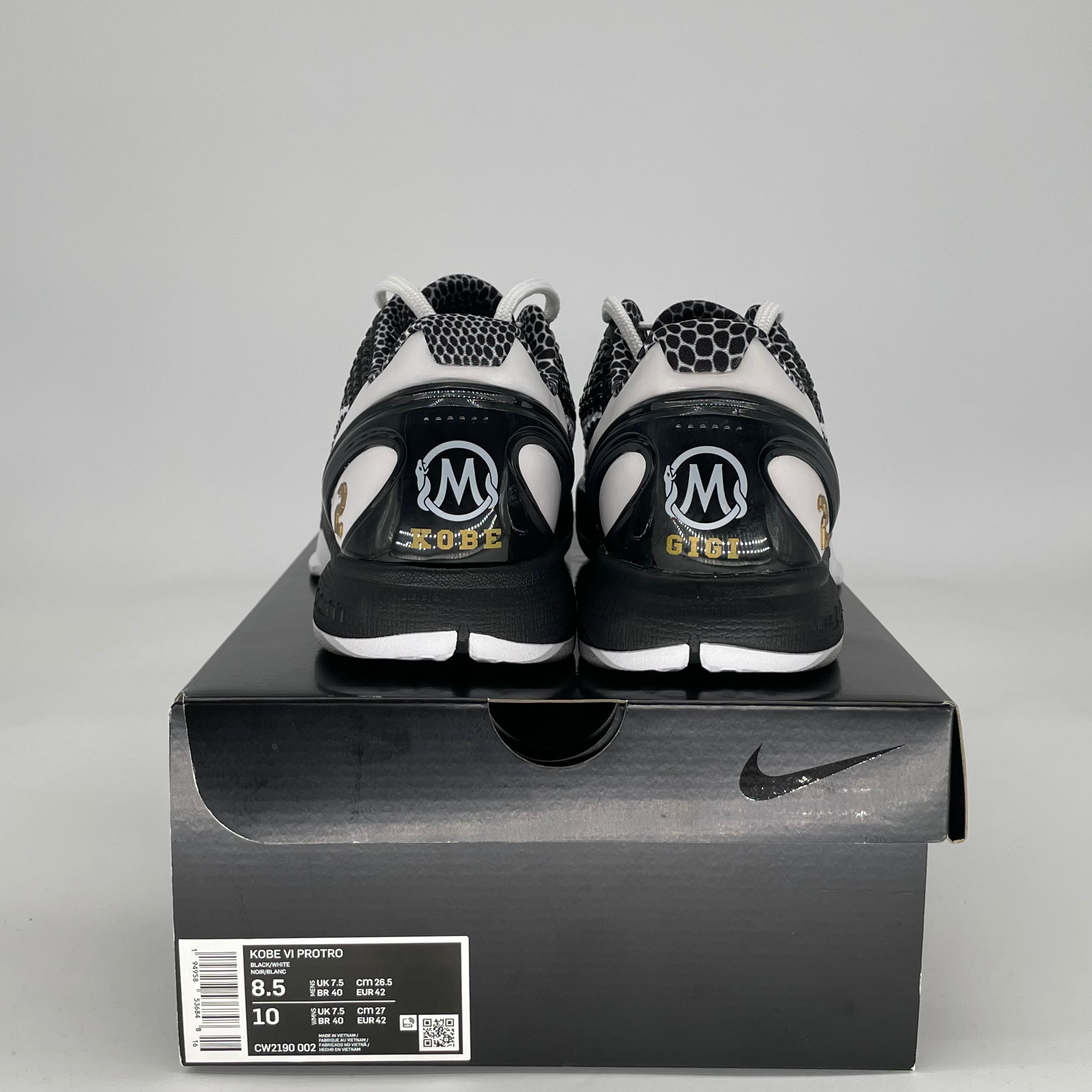 NIKE KOBE 6 PROTRO MAMBACITA SWEET 16 CW2190-002 SIZE 8.5/10W