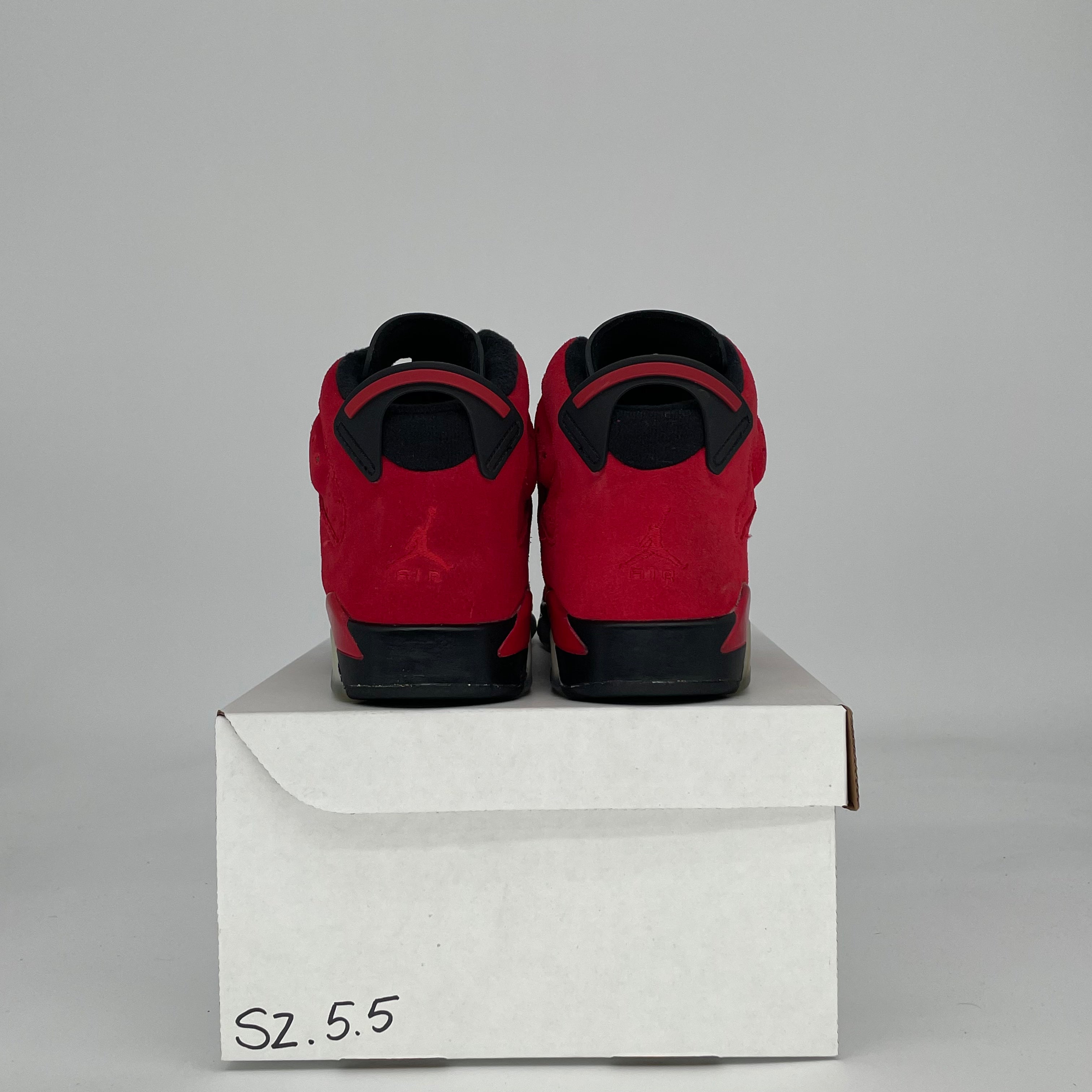 AIR JORDAN 6 TORO BRAVE 384665-620 SIZE 5.5/7W