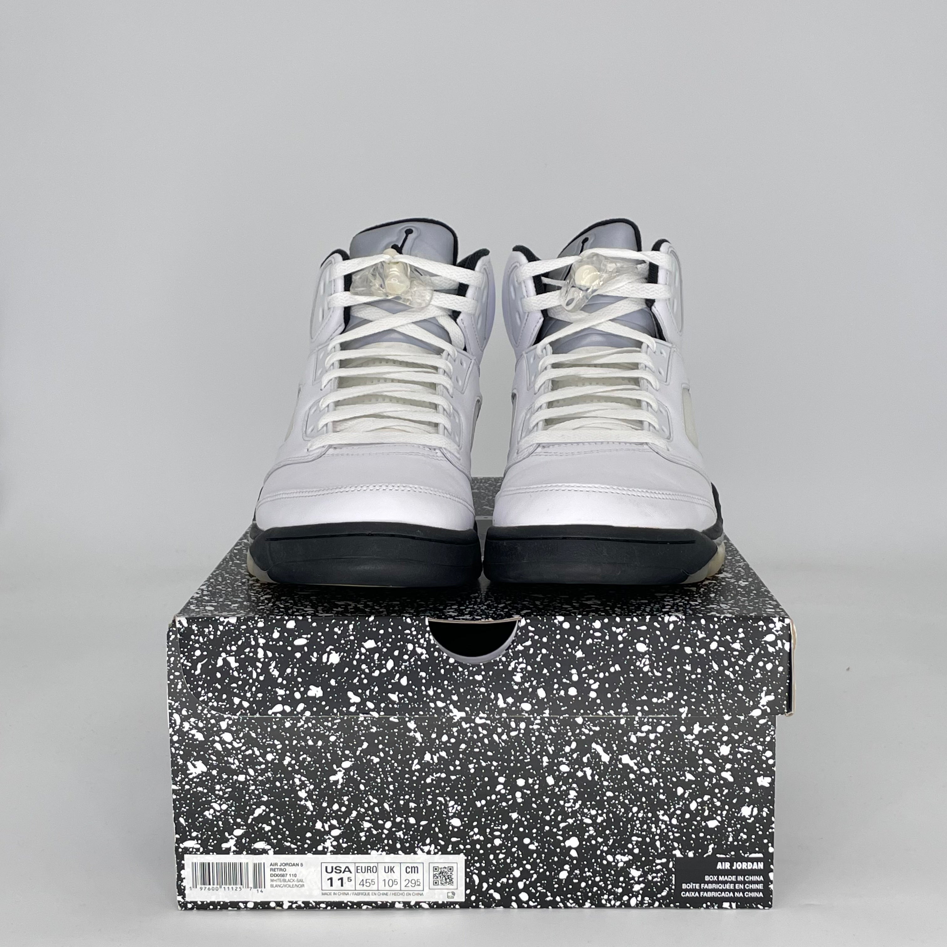 AIR JORDAN 5 REVERSE METALLIC DD0587-110 SIZE 11.5/13W