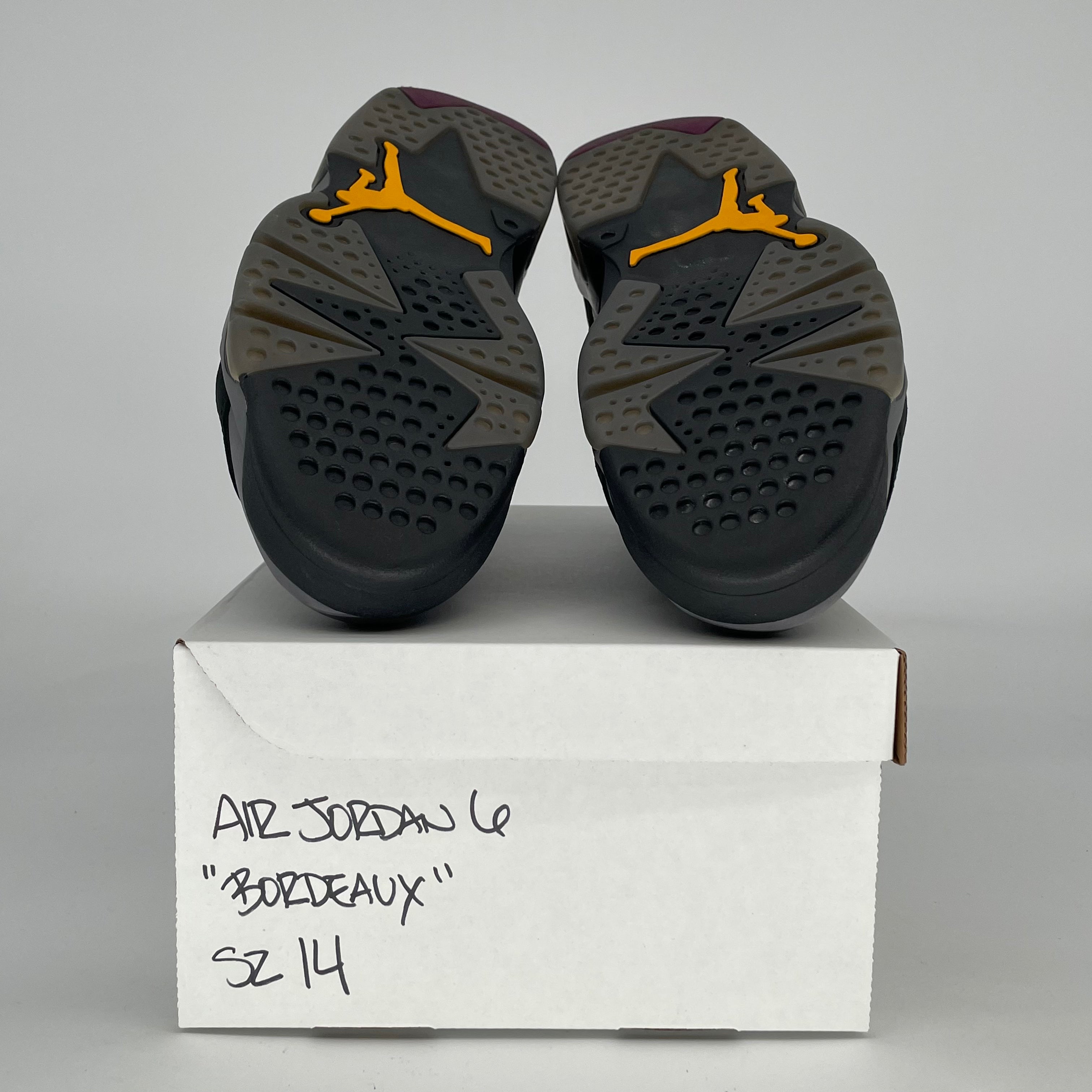 AIR JORDAN 6 BORDEAUX CT8529-063 SIZE 14/15.5W