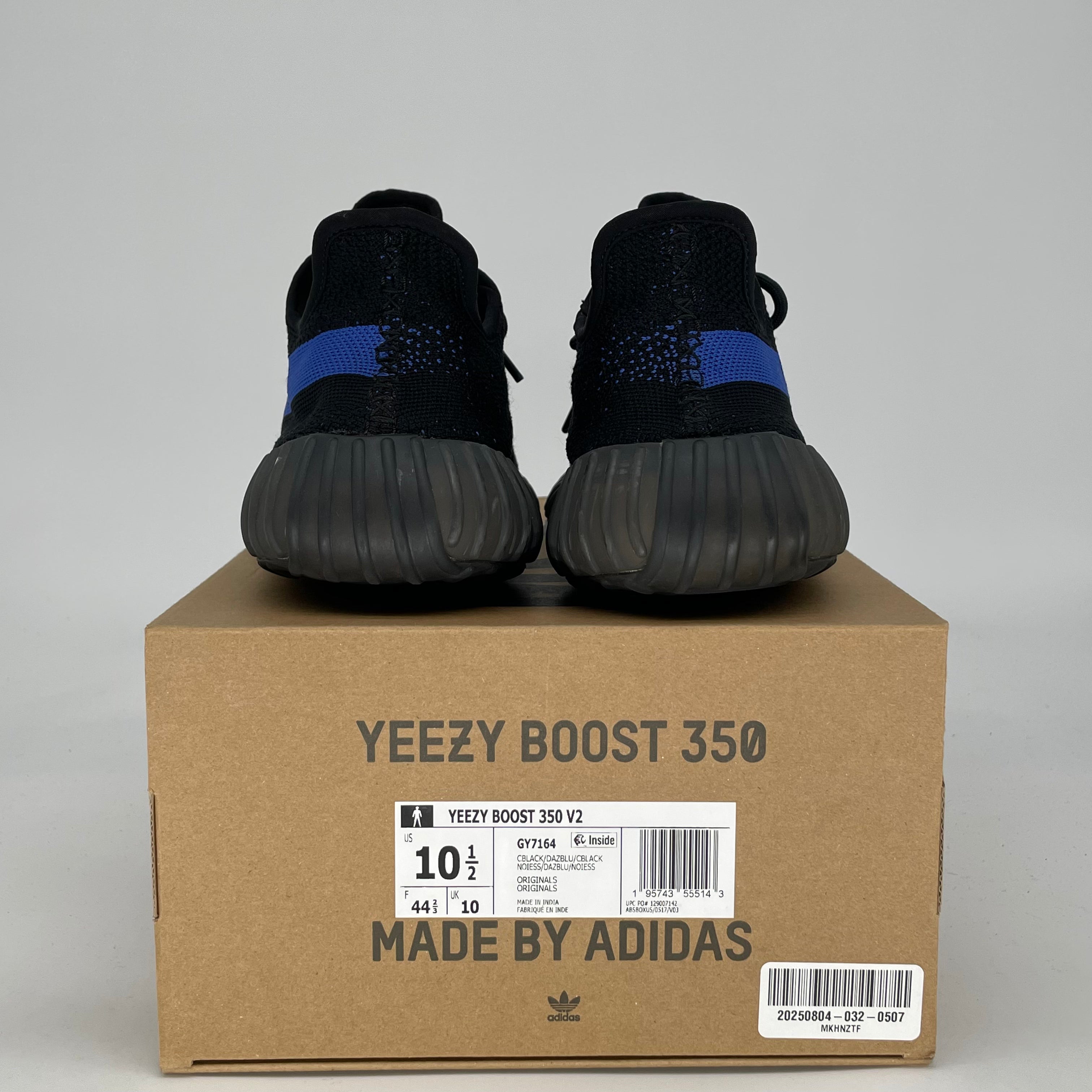 ADIDAS YEEZY 350 V2 DAZZLING BLUE GY7164 SIZE 10.5/12W