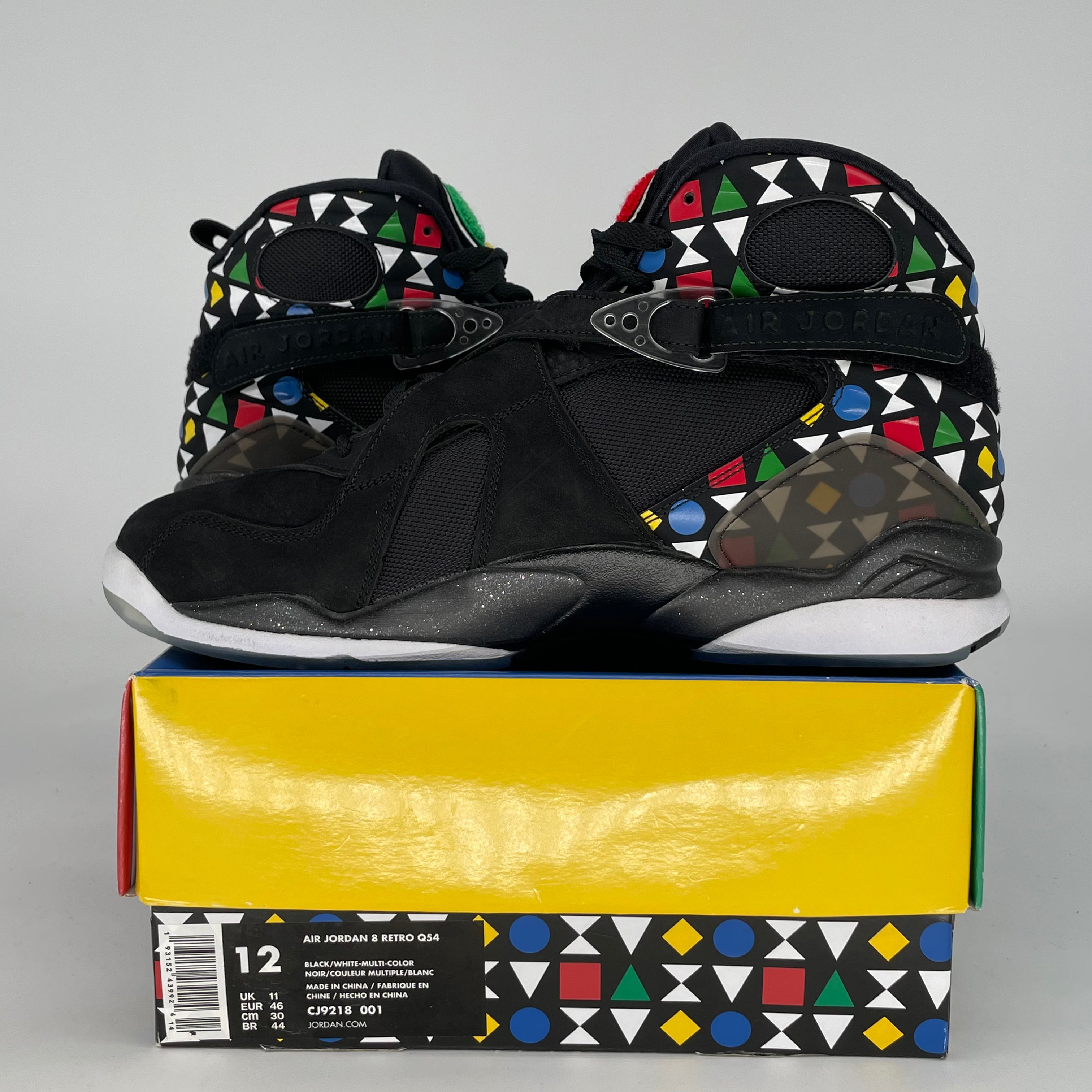 AIR JORDAN 8 QUAI 54 CJ9218-001 SIZE 12/13.5W