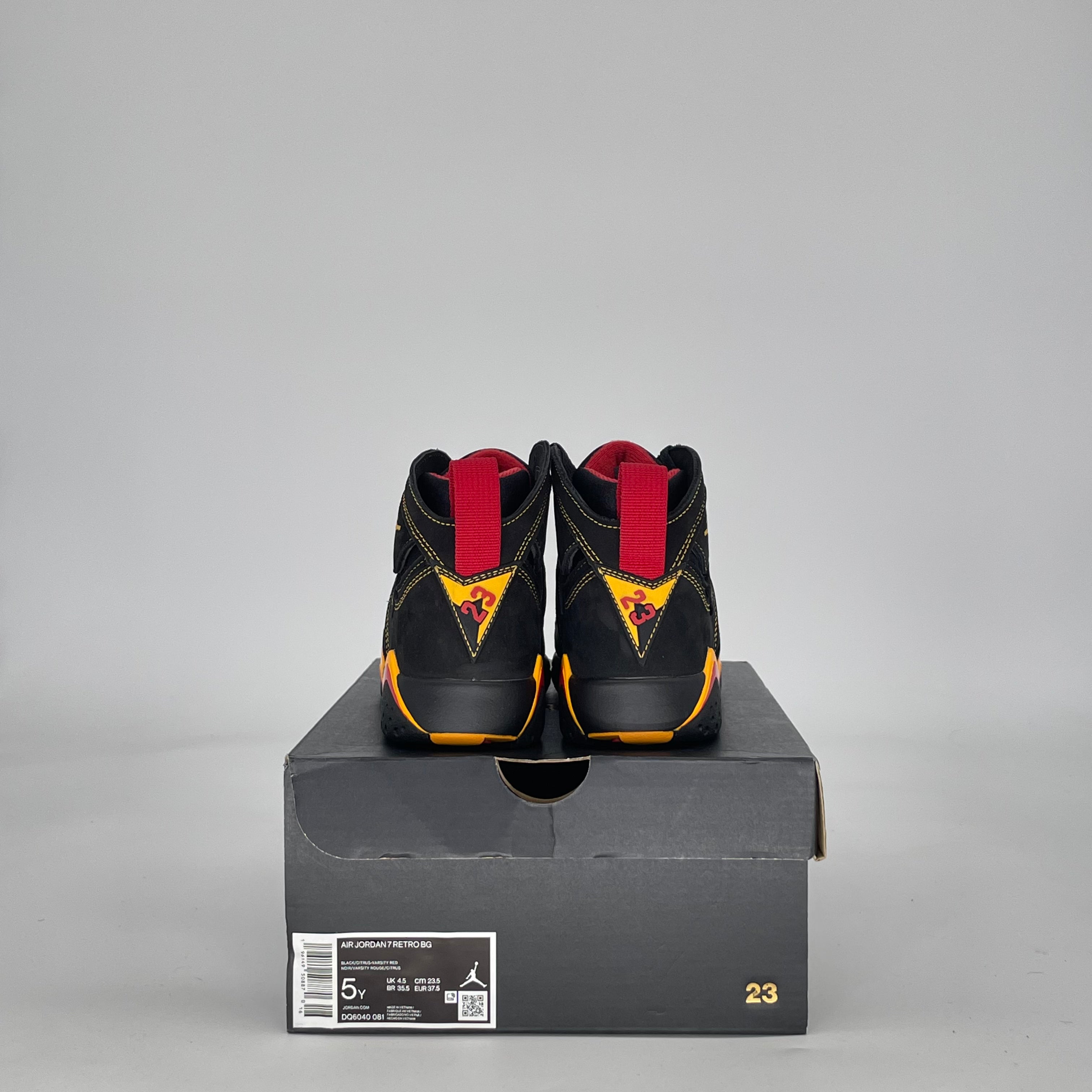 AIR JORDAN 7 CITRUS (2022) DQ6040-081 SIZE 5/6.5W GS