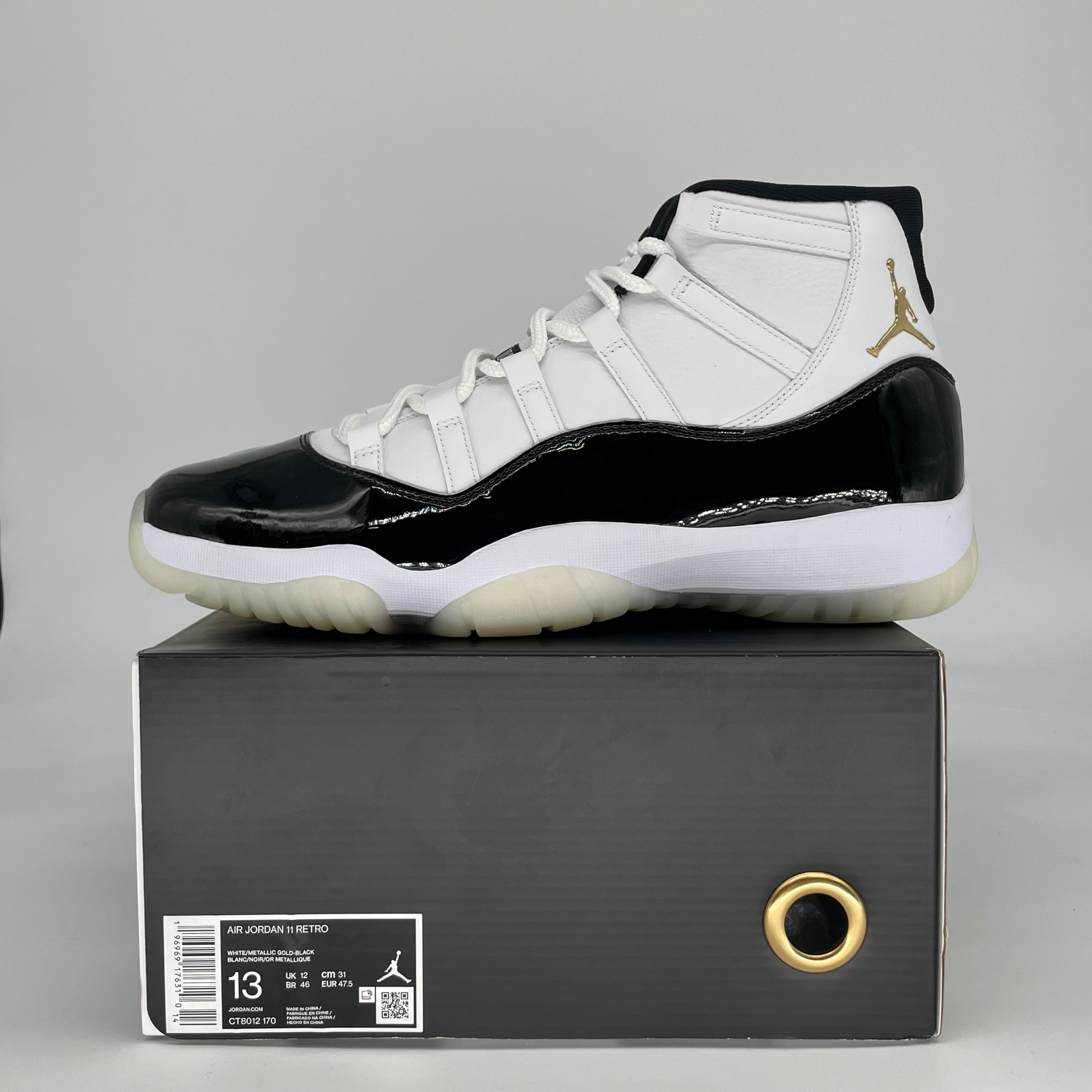 AIR JORDAN 11 DMP GRATITUDE CT8012-170 SIZE 13/14.5W