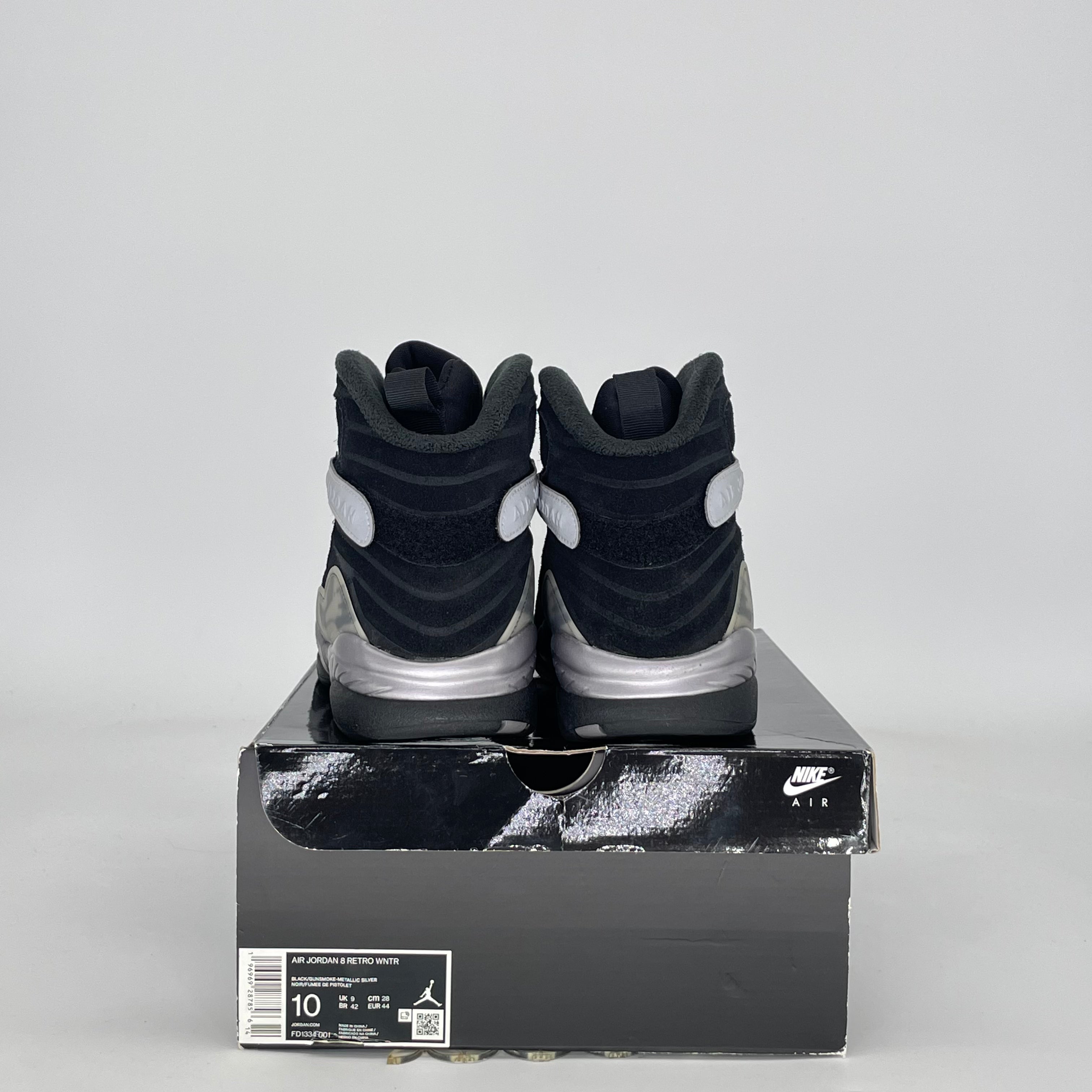 AIR JORDAN 8 WINTERIZED GUNSMOKE FD1334-001 SIZE 10/11.5W