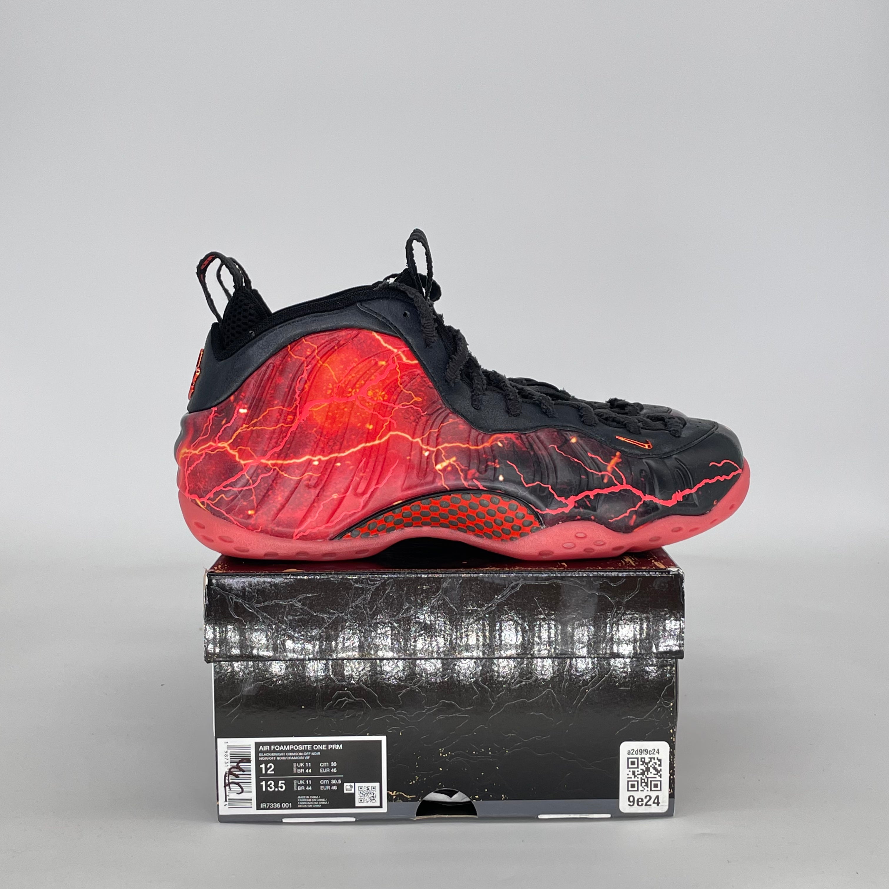 NIKE AIR FOAMPOSITE ONE STRANGER THINGS IR7336-001 SIZE 12/13.5W