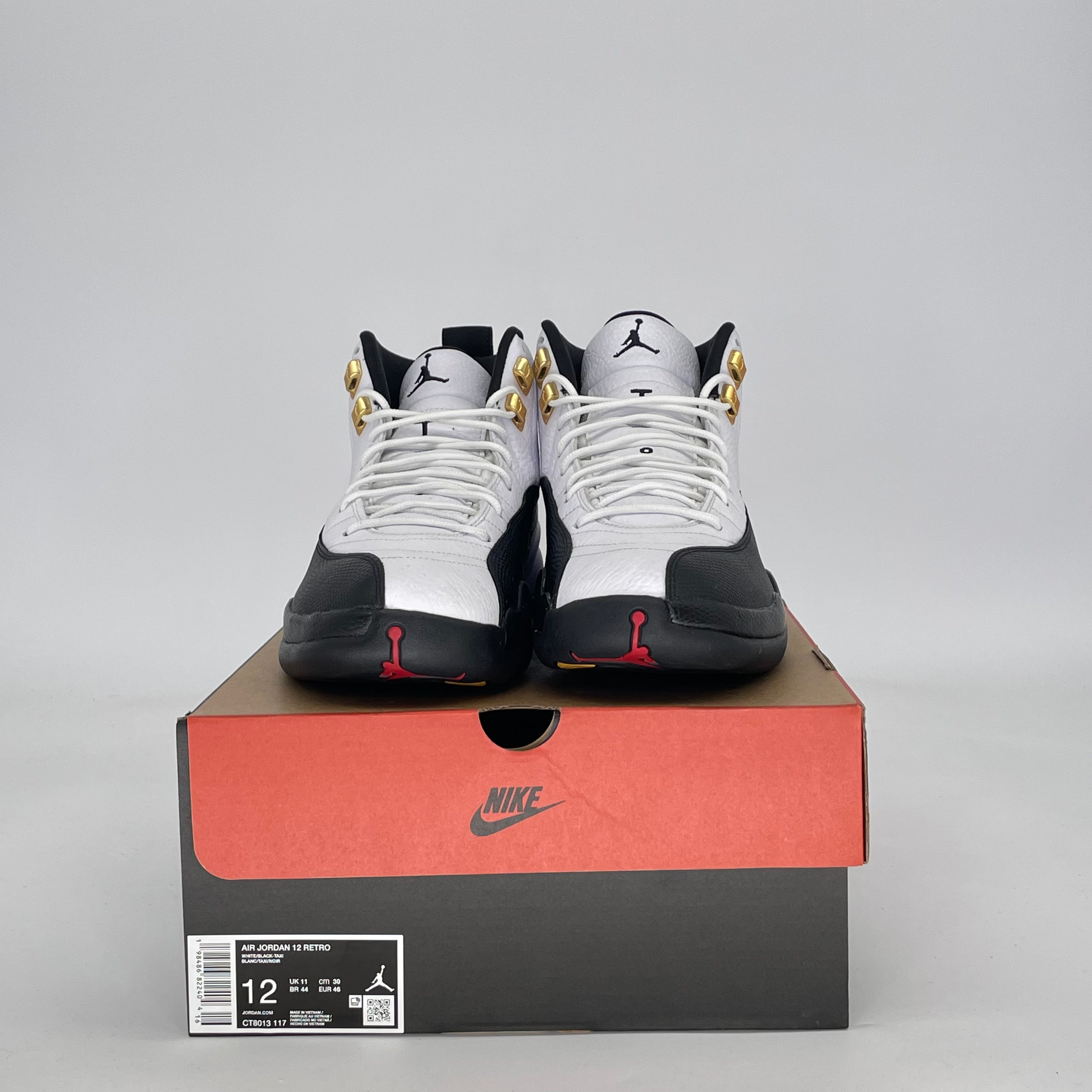 AIR JORDAN 12 TAXI (2025) CT8013-117 SIZE 12/13.5W