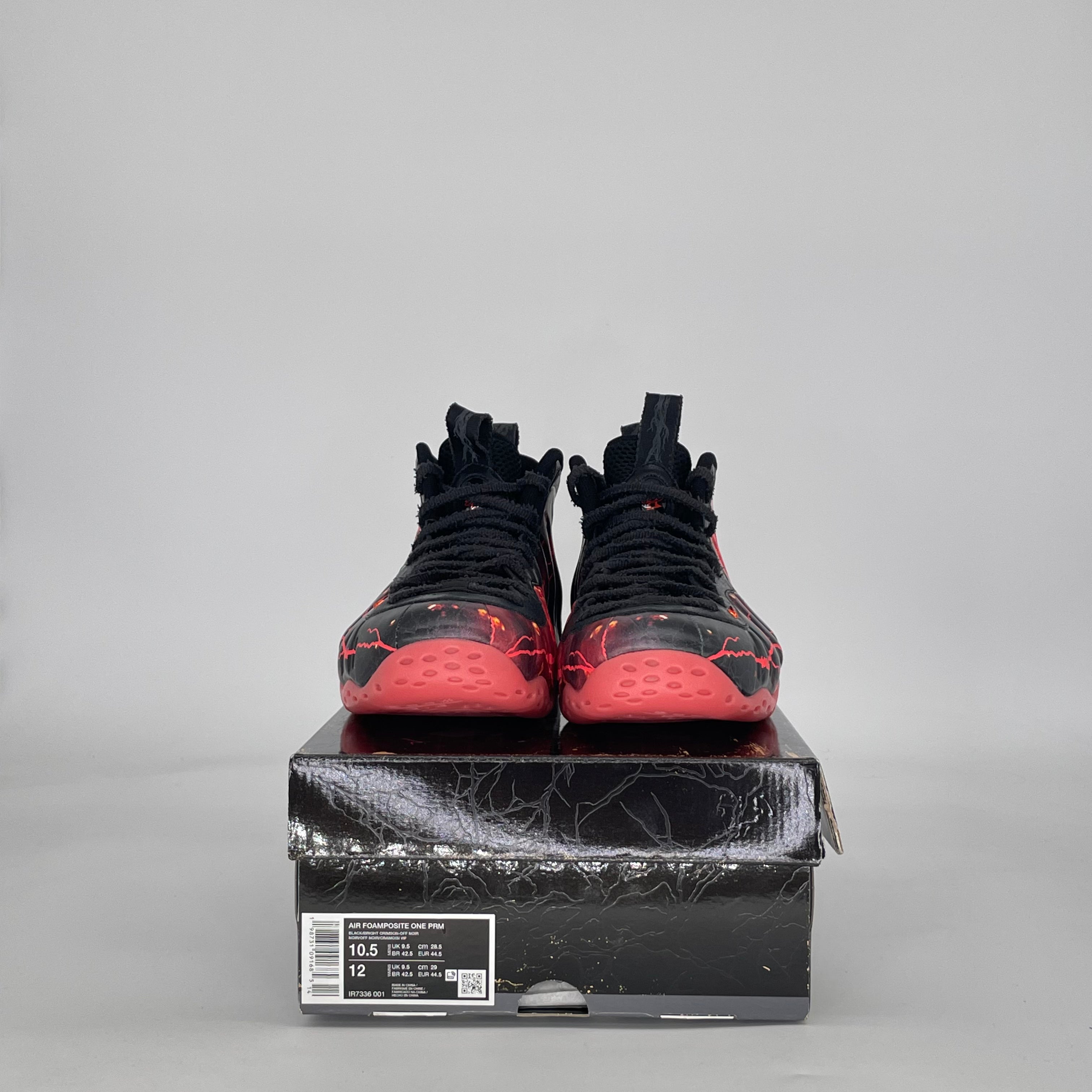 NIKE AIR FOAMPOSITE ONE STRANGER THINGS IR7336-001 SIZE 10.5/12W