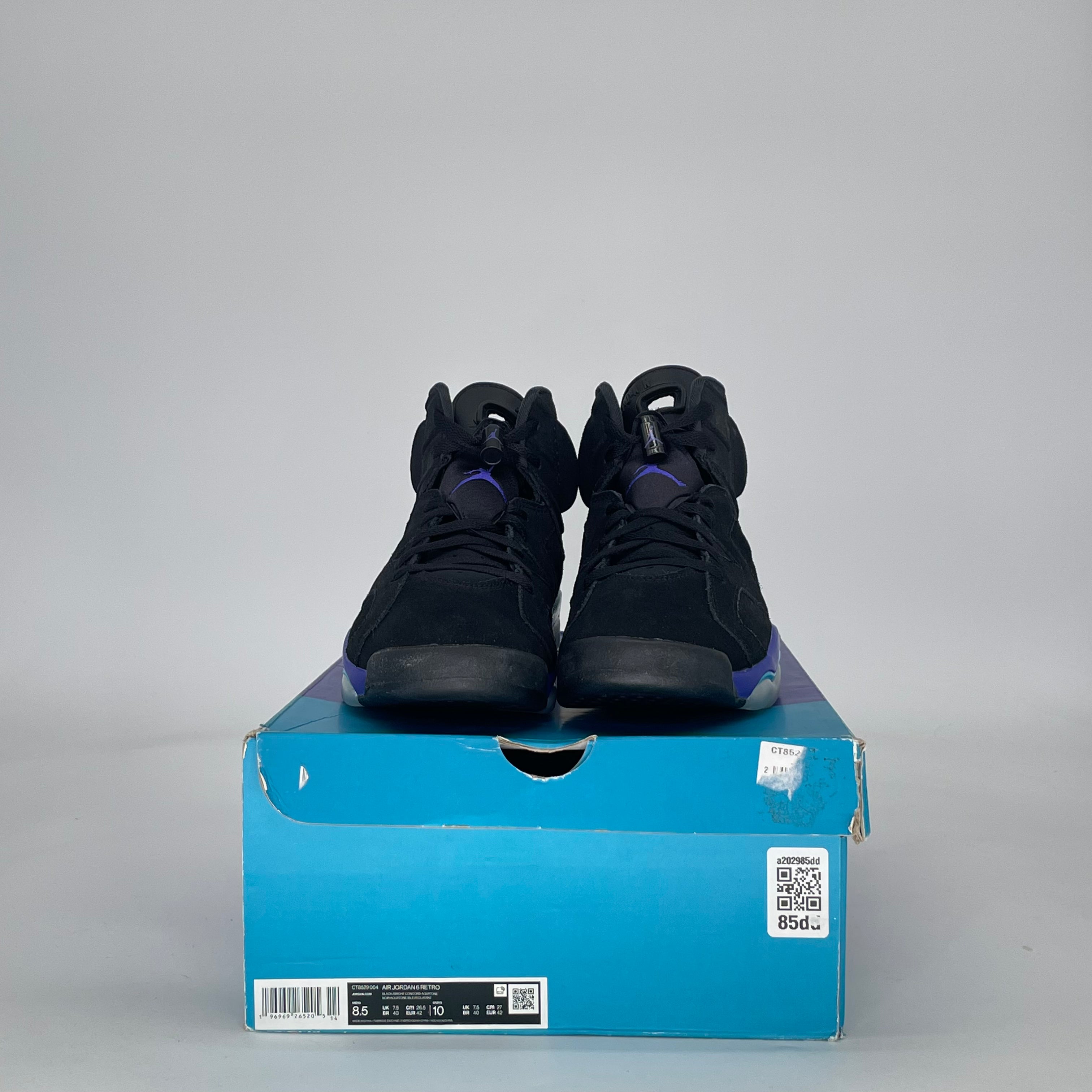 AIR JORDAN 6 AQUA CT8529-004 SIZE 8.5/10W