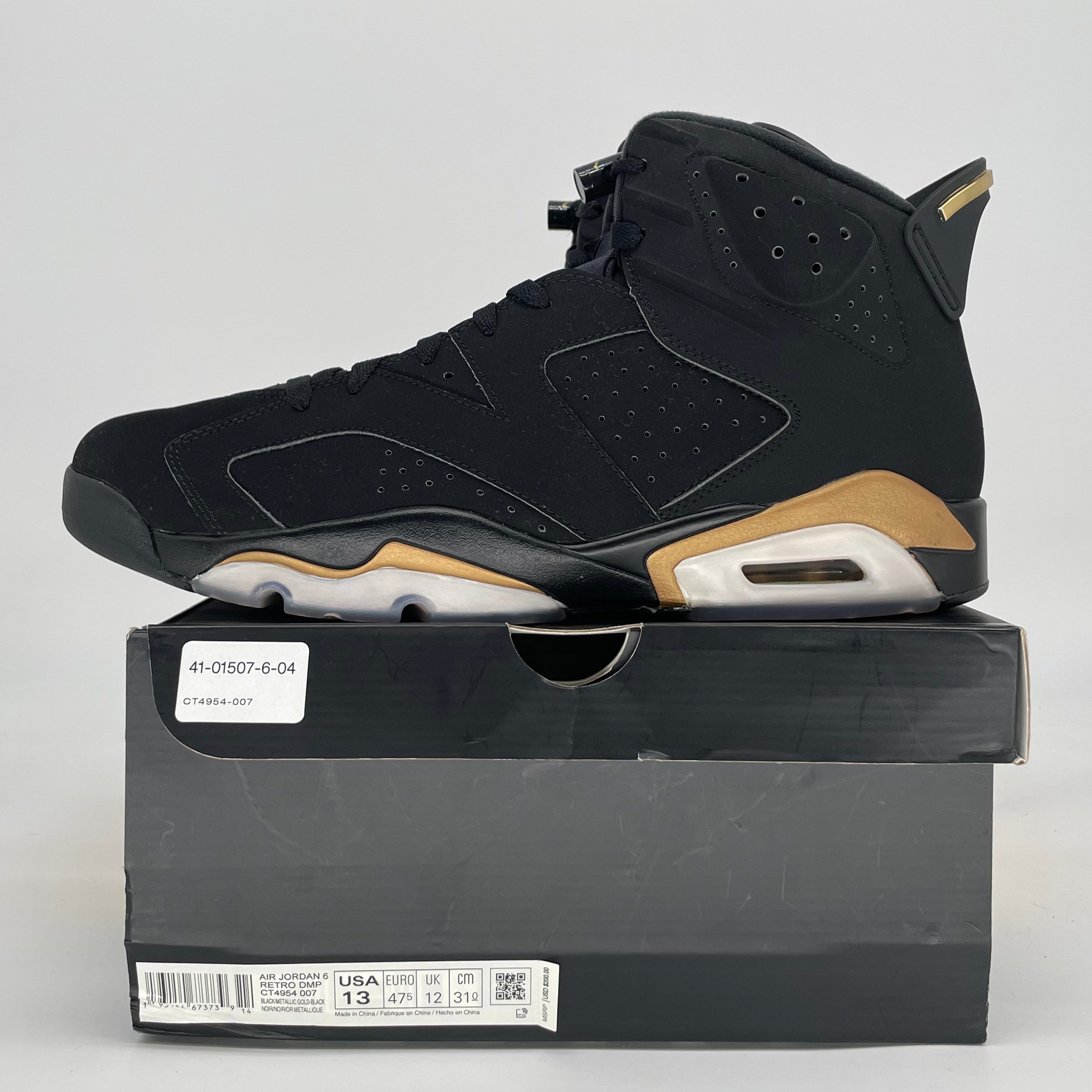 AIR JORDAN 6 DMP CT4954-007 SIZE 13/14.5W