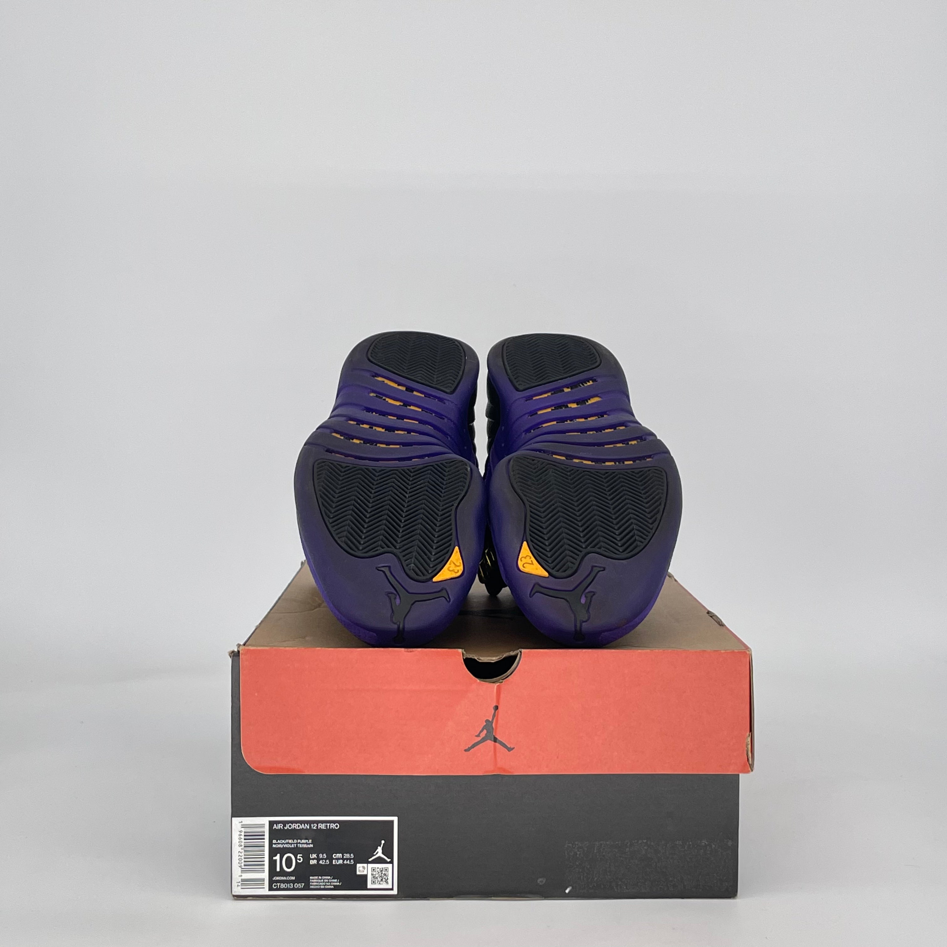 AIR JORDAN 12 FIELD PURPLE CT8013-057 SIZE 10.5/12W