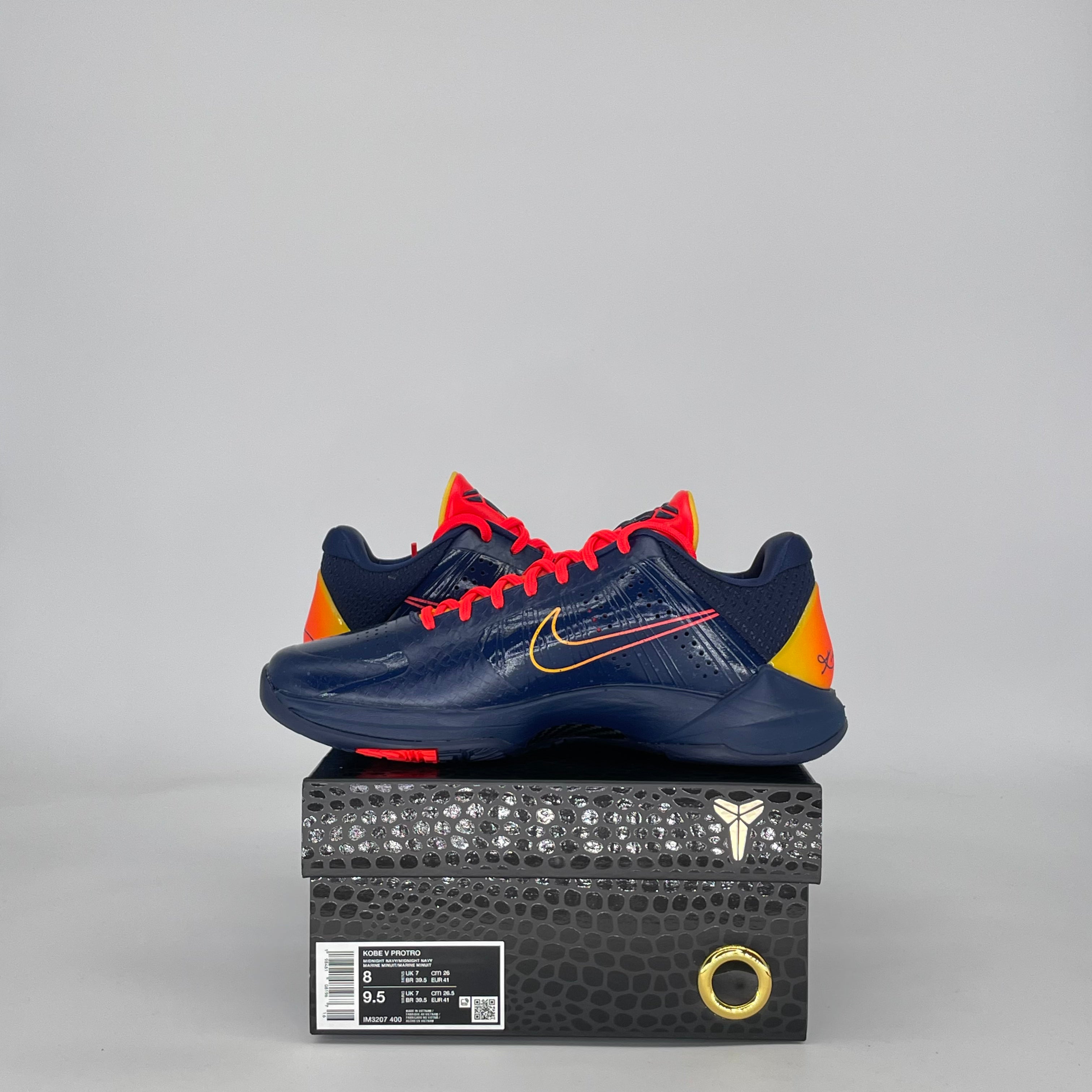 NIKE KOBE 5 PROTRO CAITLIN CLARK INDIANA FEVER IM3207-400 SIZE 8/9.5W