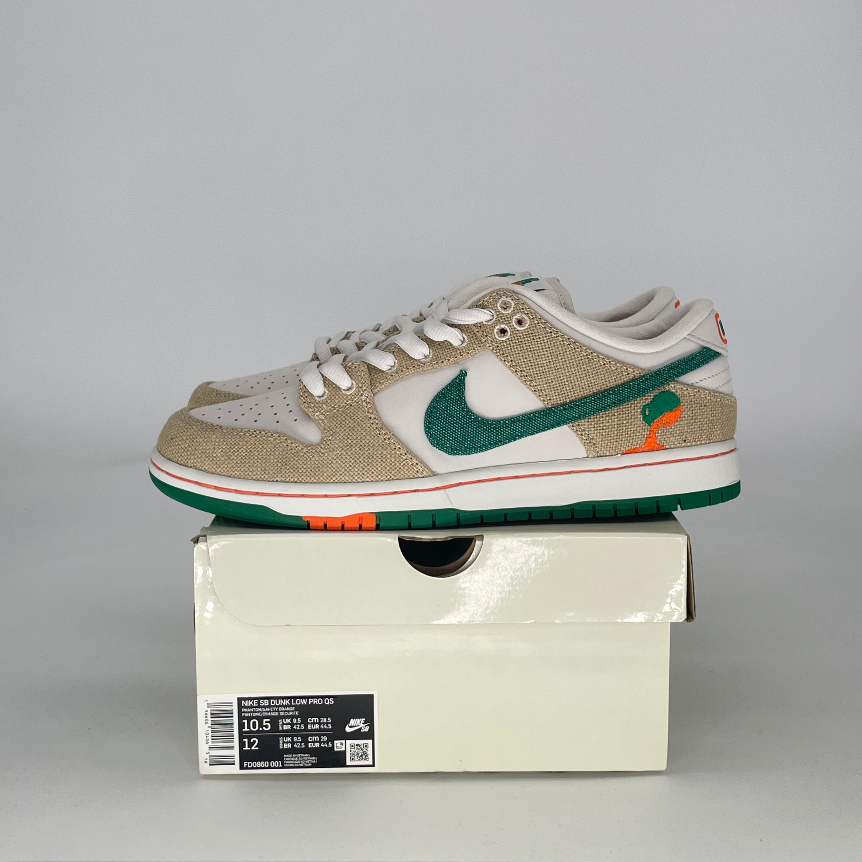 NIKE SB DUNK LOW JARRITOS FD0860-001 SIZE 10.5/12W
