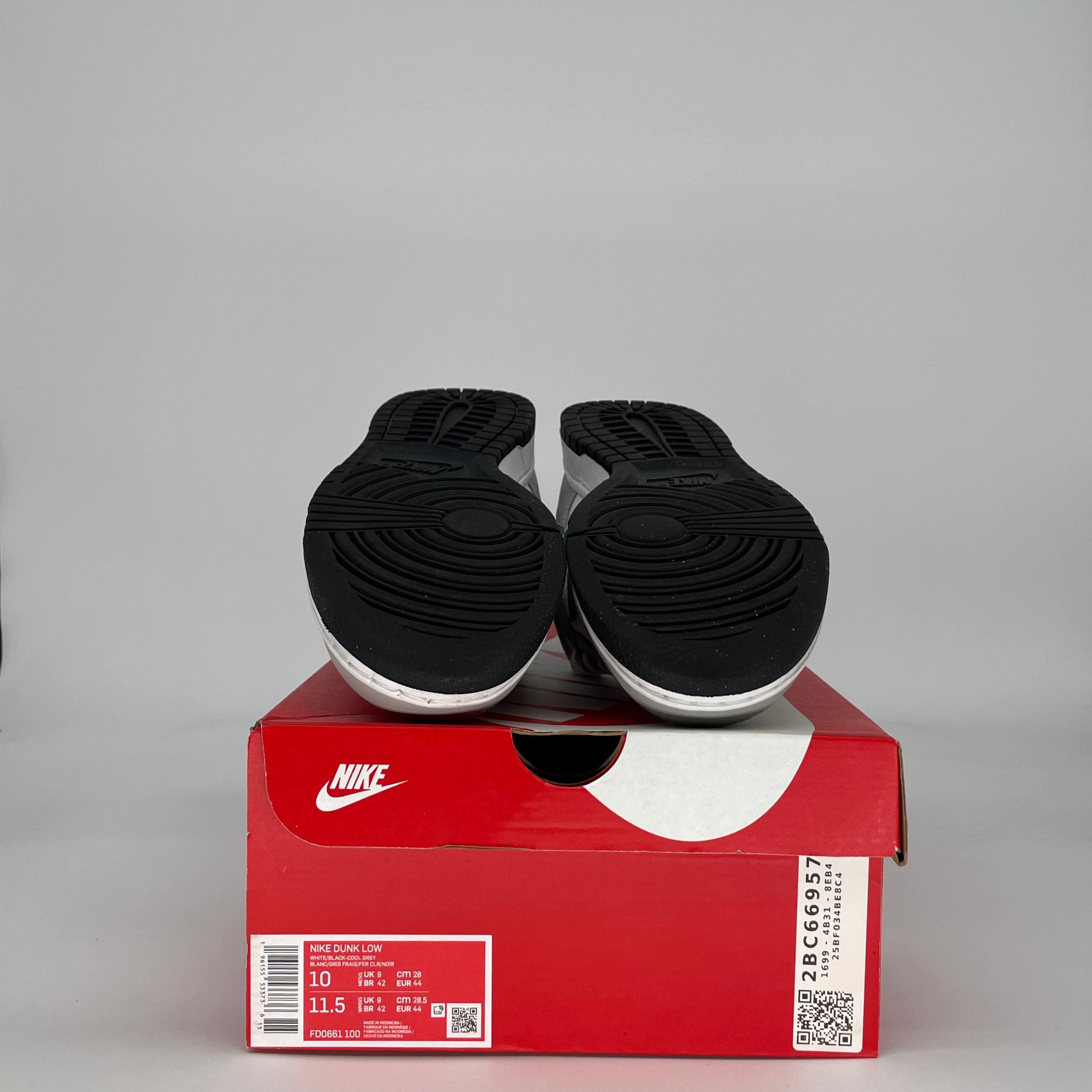 NIKE DUNK LOW STENCIL SWOOSH FD0661-100 SIZE 10/11.5W