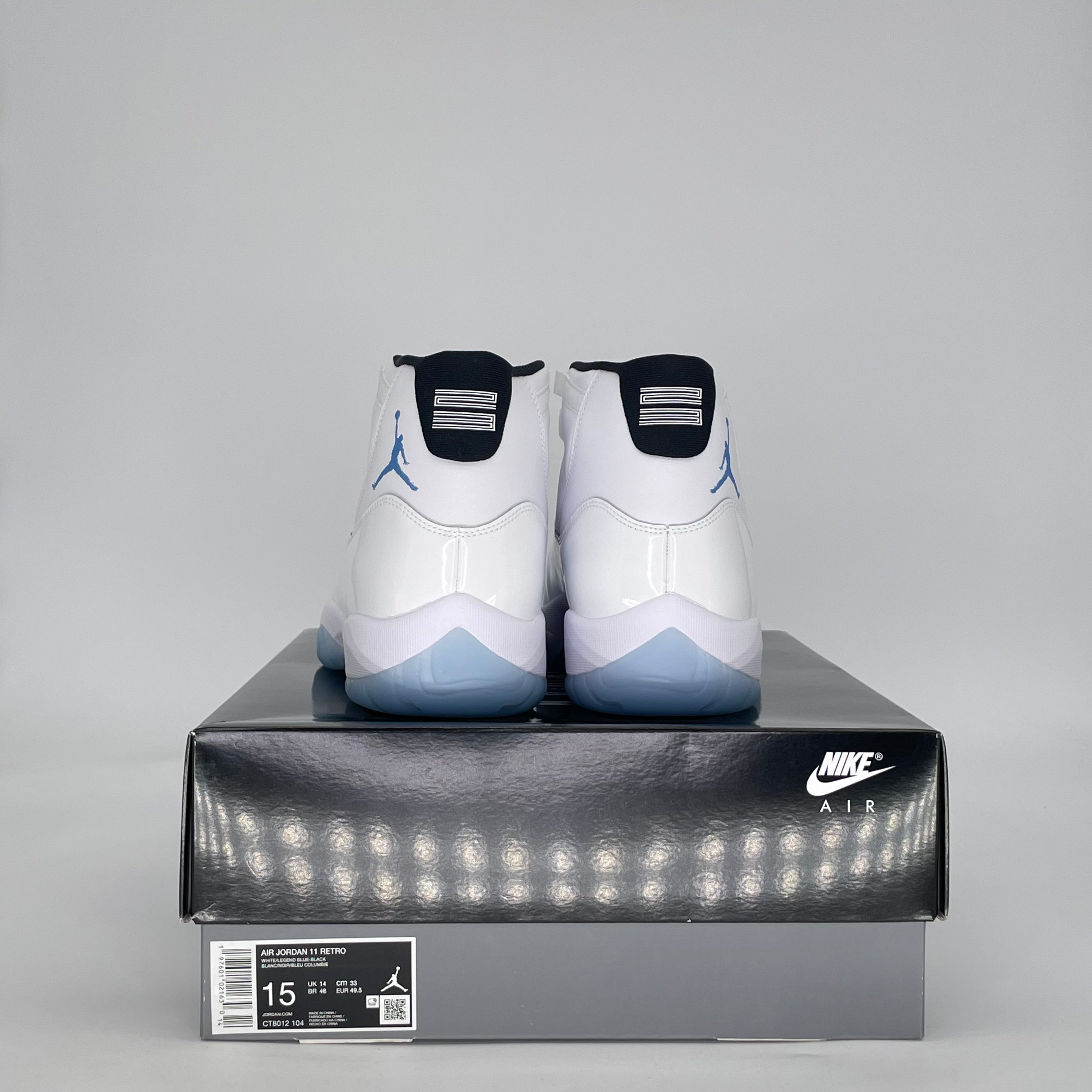 AIR JORDAN 11 LEGEND BLUE (2024) CT8012-104 SIZE 15/16.5W