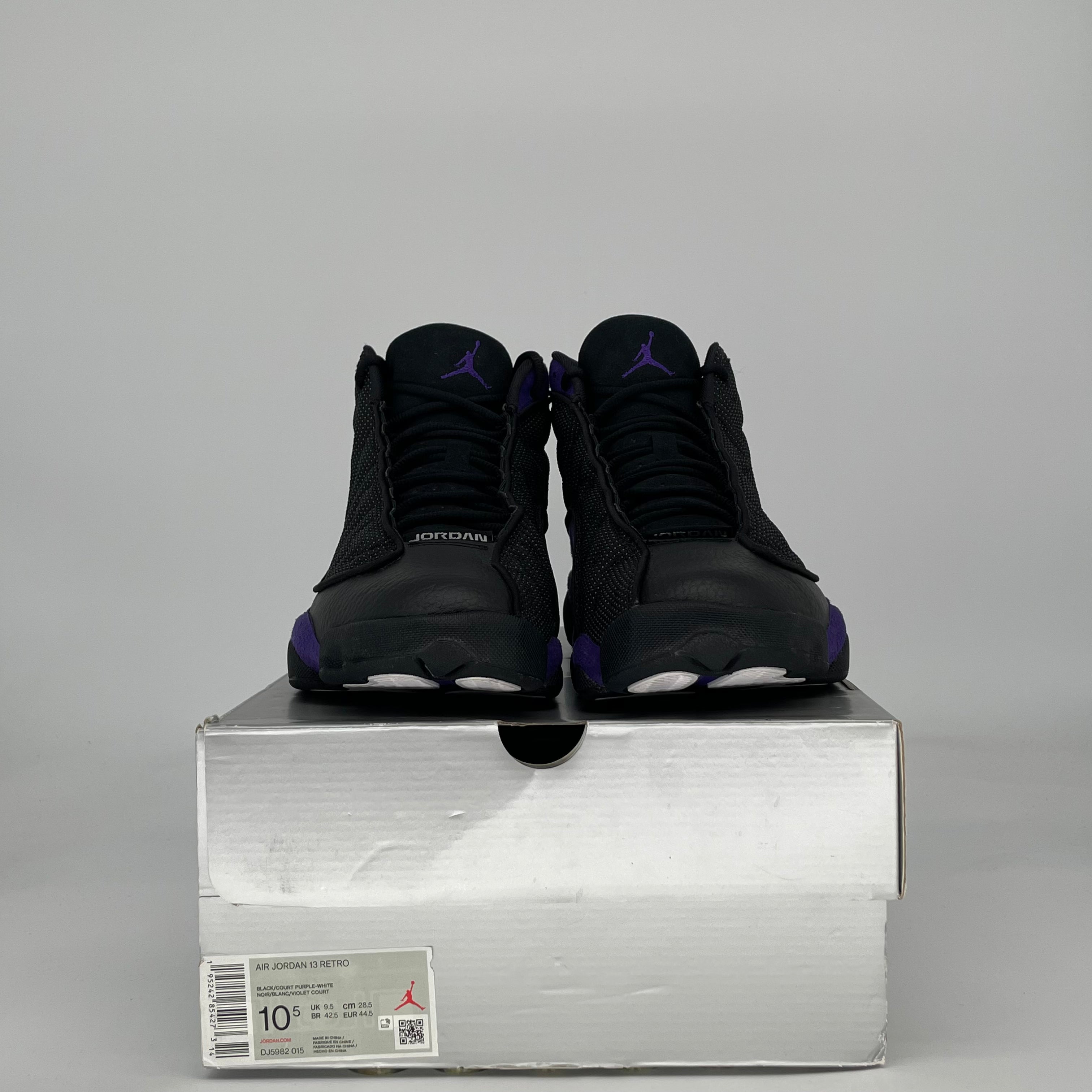 AIR JORDAN 13 COURT PURPLE DJ5982-015 SIZE 10.5/12W