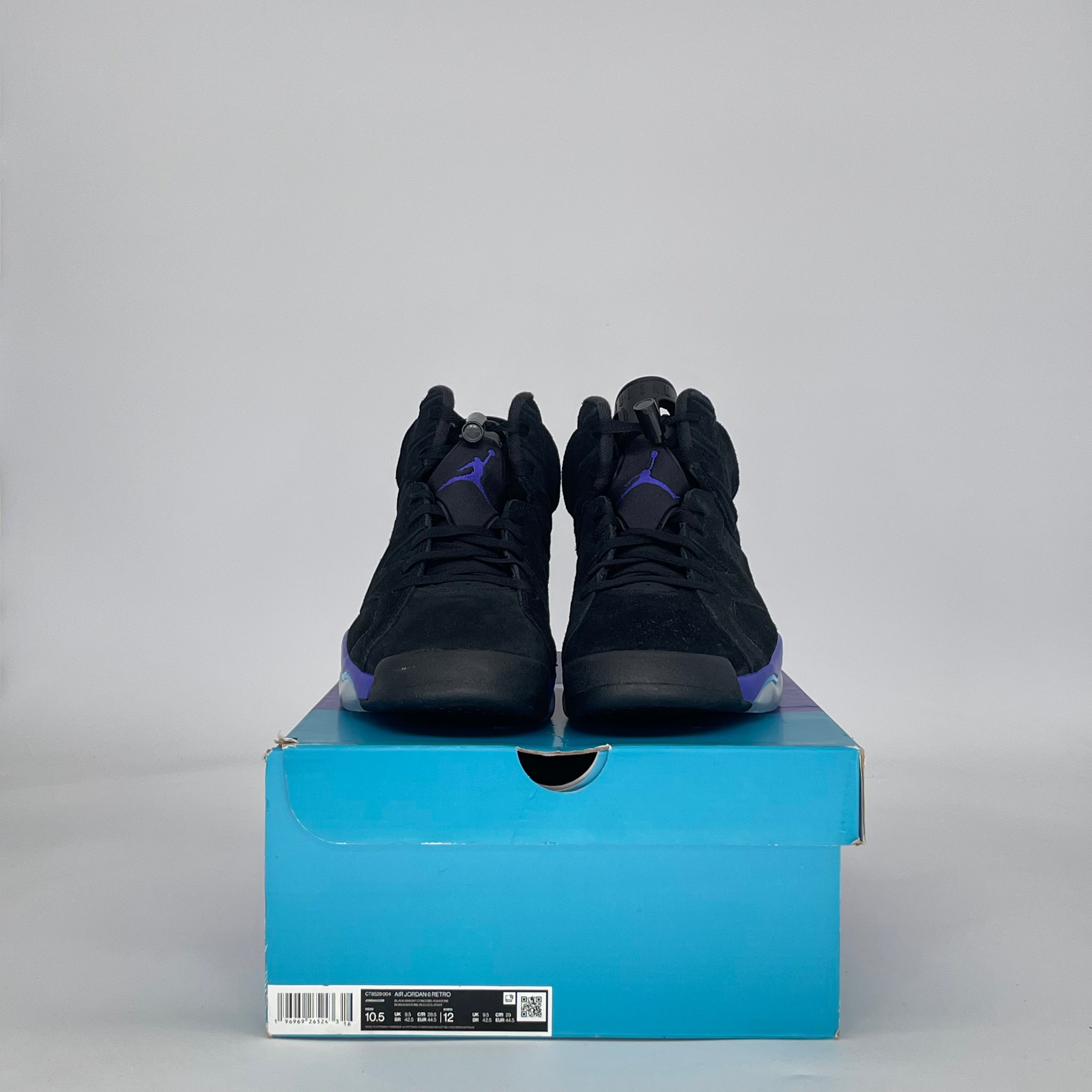 AIR JORDAN 6 AQUA CT8529-004 SIZE 10.5/12W